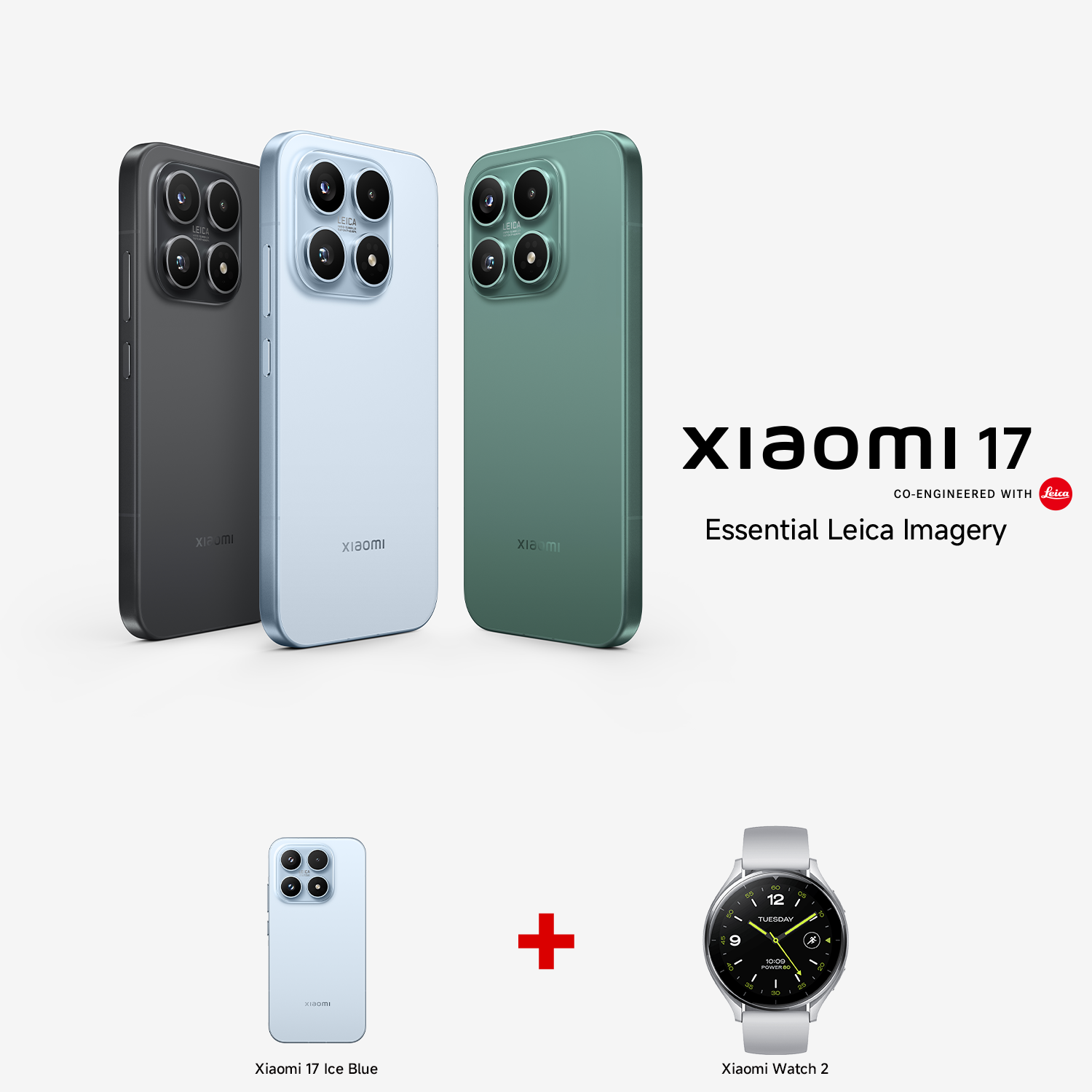 Xiaomi 17 12GB RAM 512GB ROM+ Watch 2 Bundle