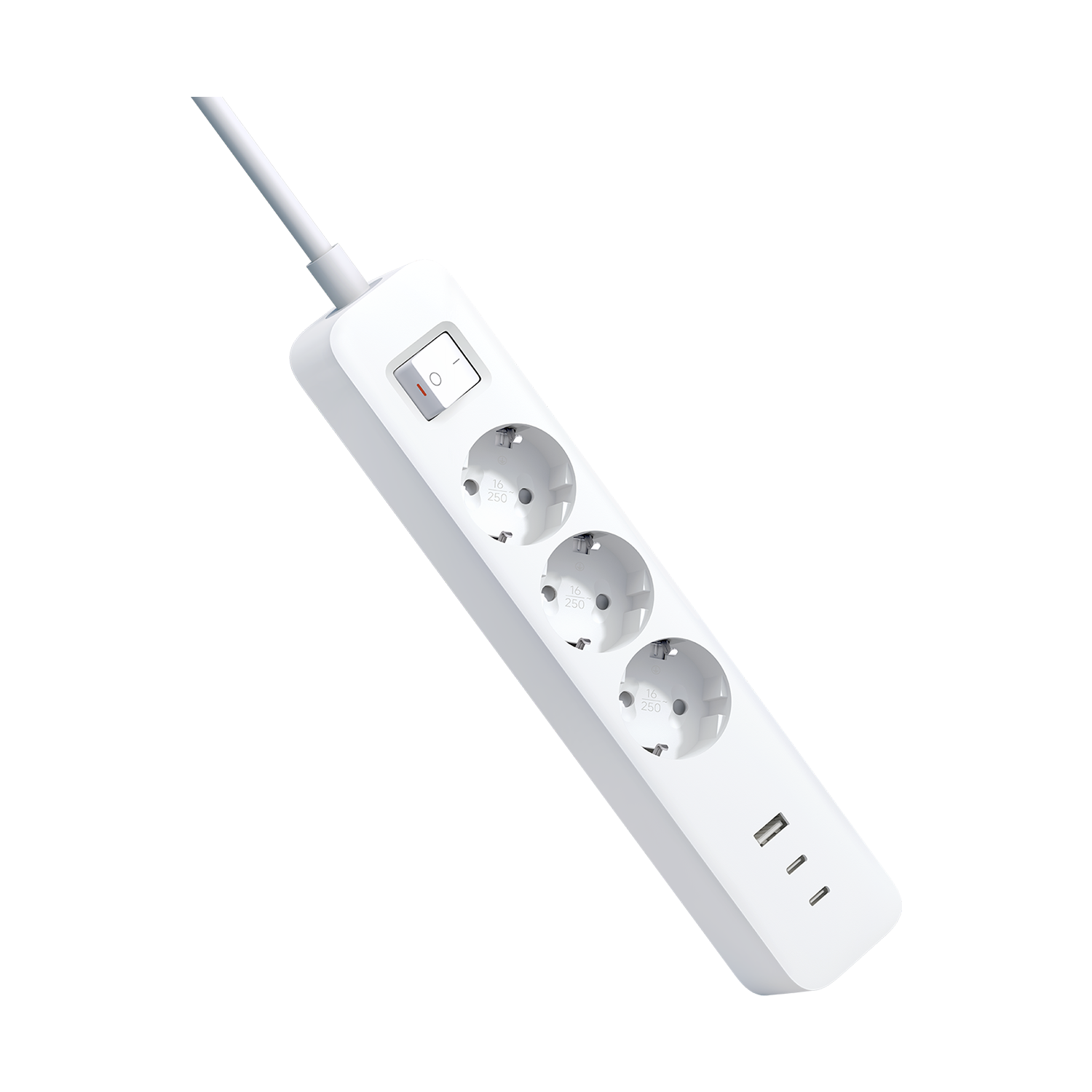 Xiaomi 20W strømskinne (2C1A) EU