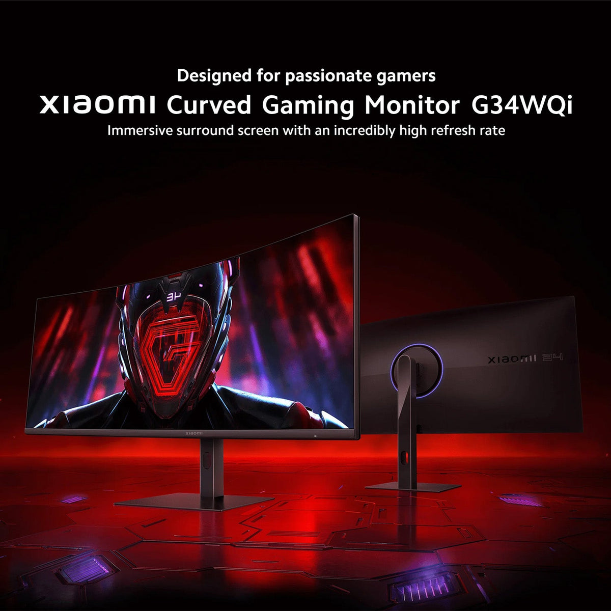 Xiaomi buet gaming-skærm G34wQi EU klasse A