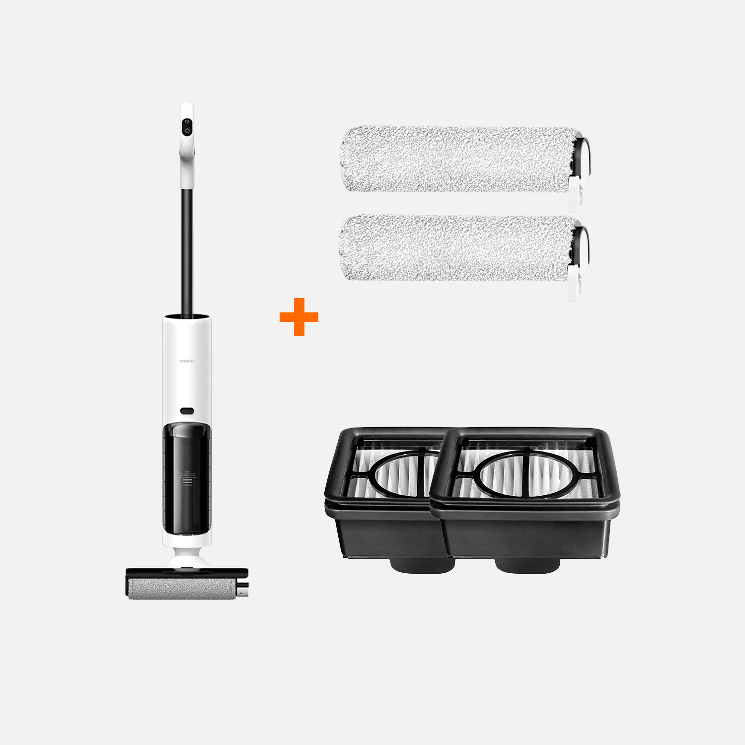 Xiaomi Truclean W20 våd- og tørstøvsuger EU+ tilbehørssæt