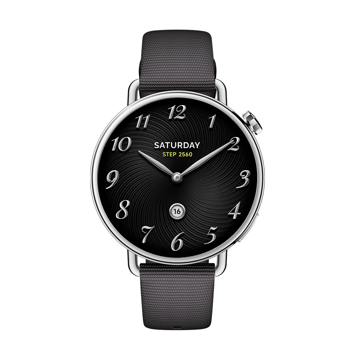 Xiaomi Watch S4 41mm Fluorgummirem (Sort)