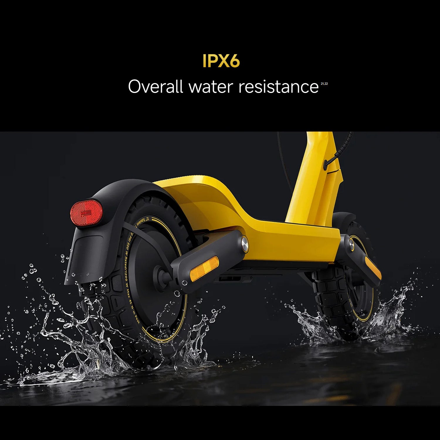Xiaomi Electric Scooter 6 Ultra GL Rækkevidde: 75 km
