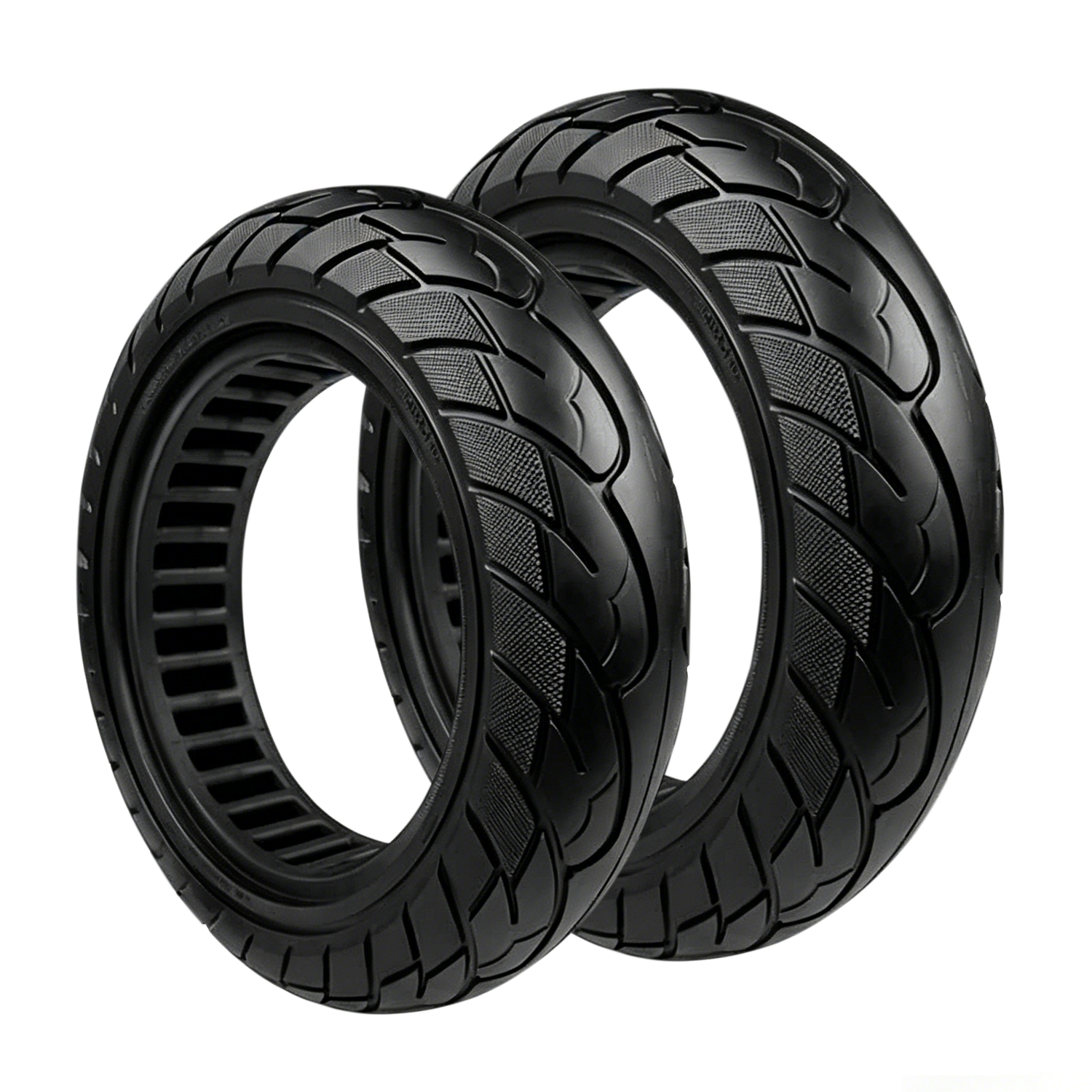 2st Punkteringsfritt "Honeycom däck till scooter med 10" Xiaomi 4 / 4 Lite 2nd Gen