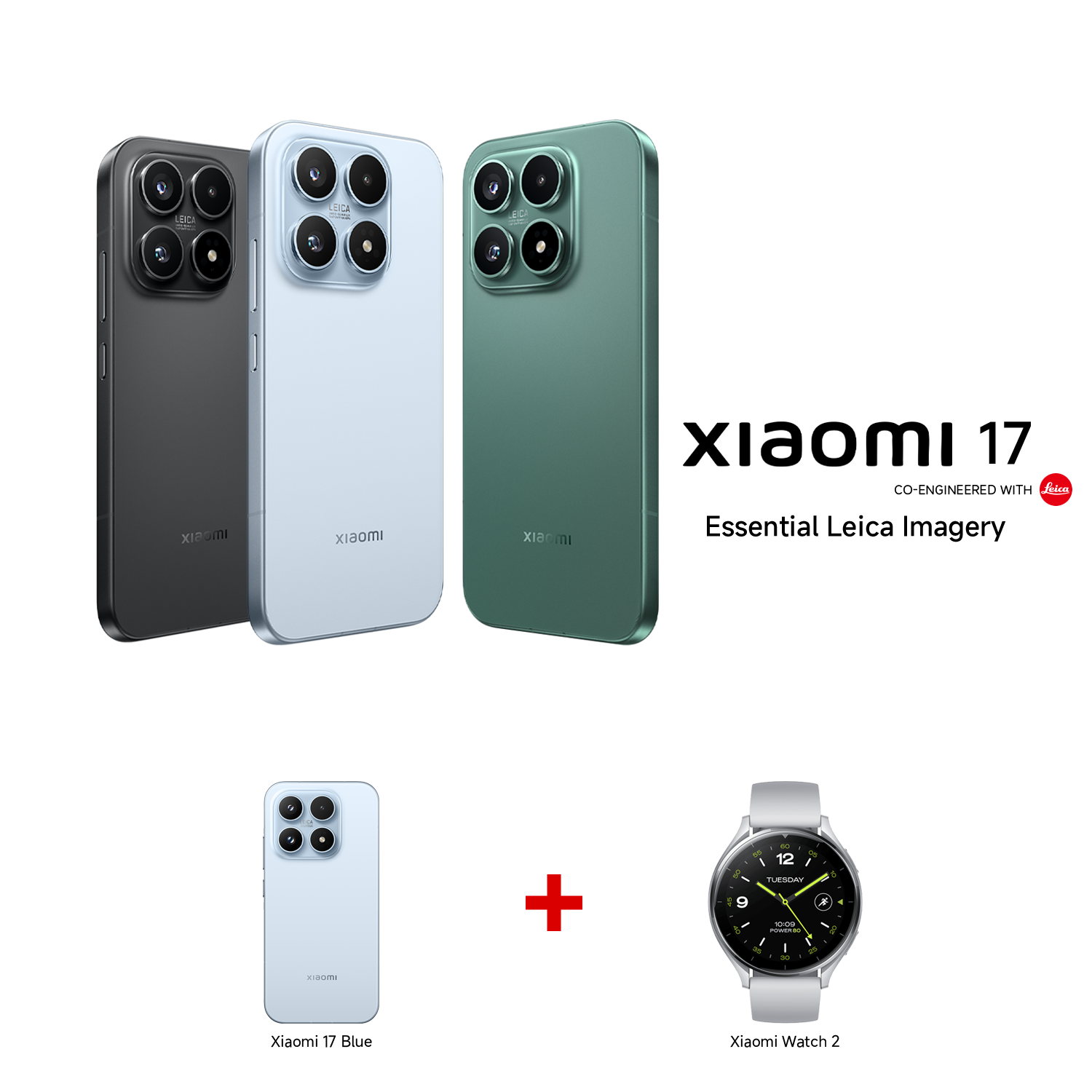 Xiaomi 17 12GB RAM 512GB ROM+ Watch 2 Bundle