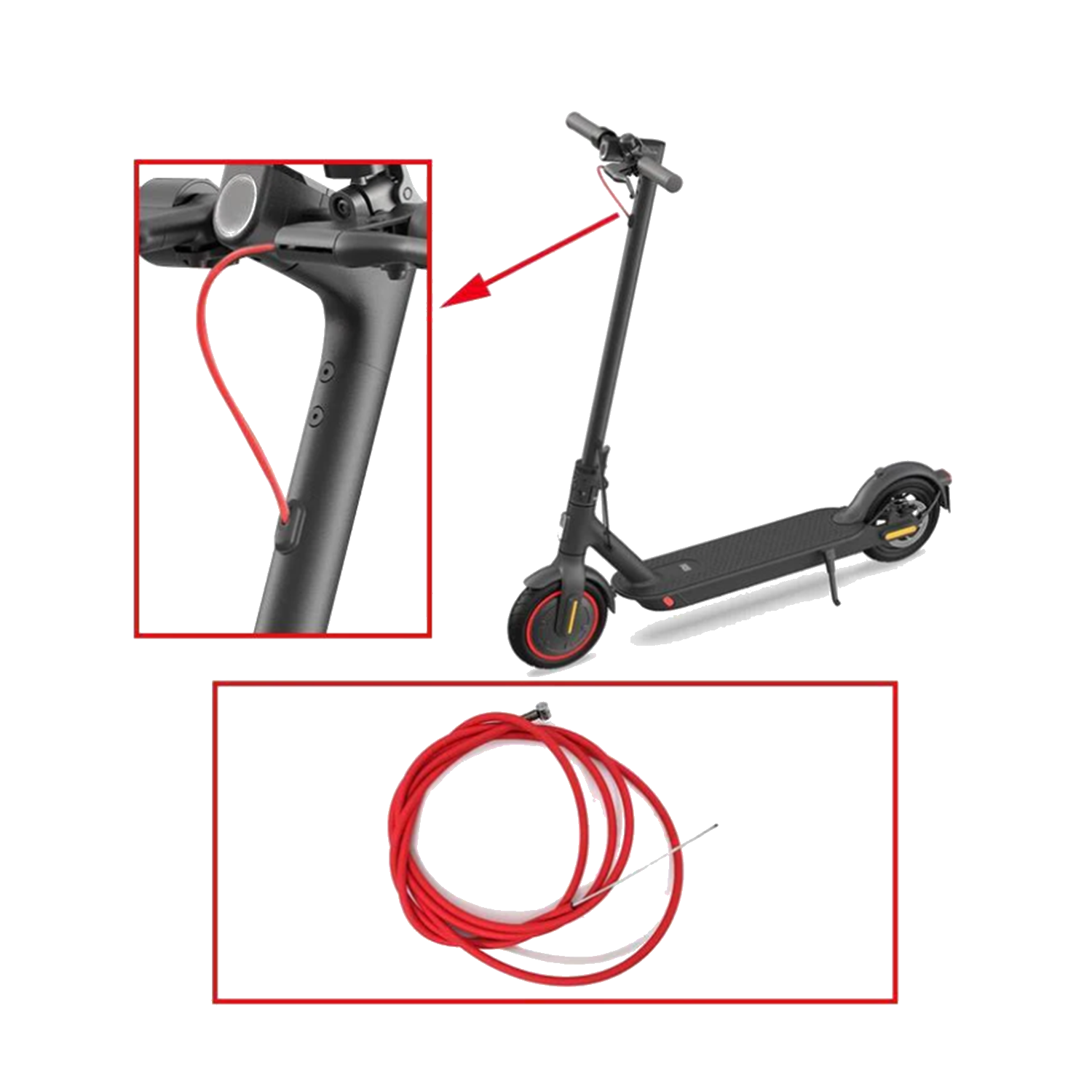 Brake Cable-Mi Electric Scooter Pro