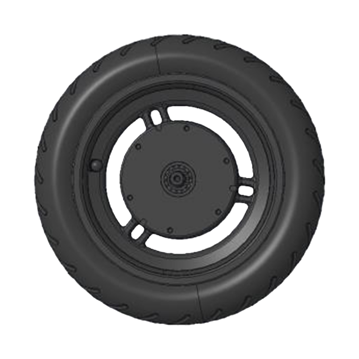 Electric Scooter Rear Wheel-Black