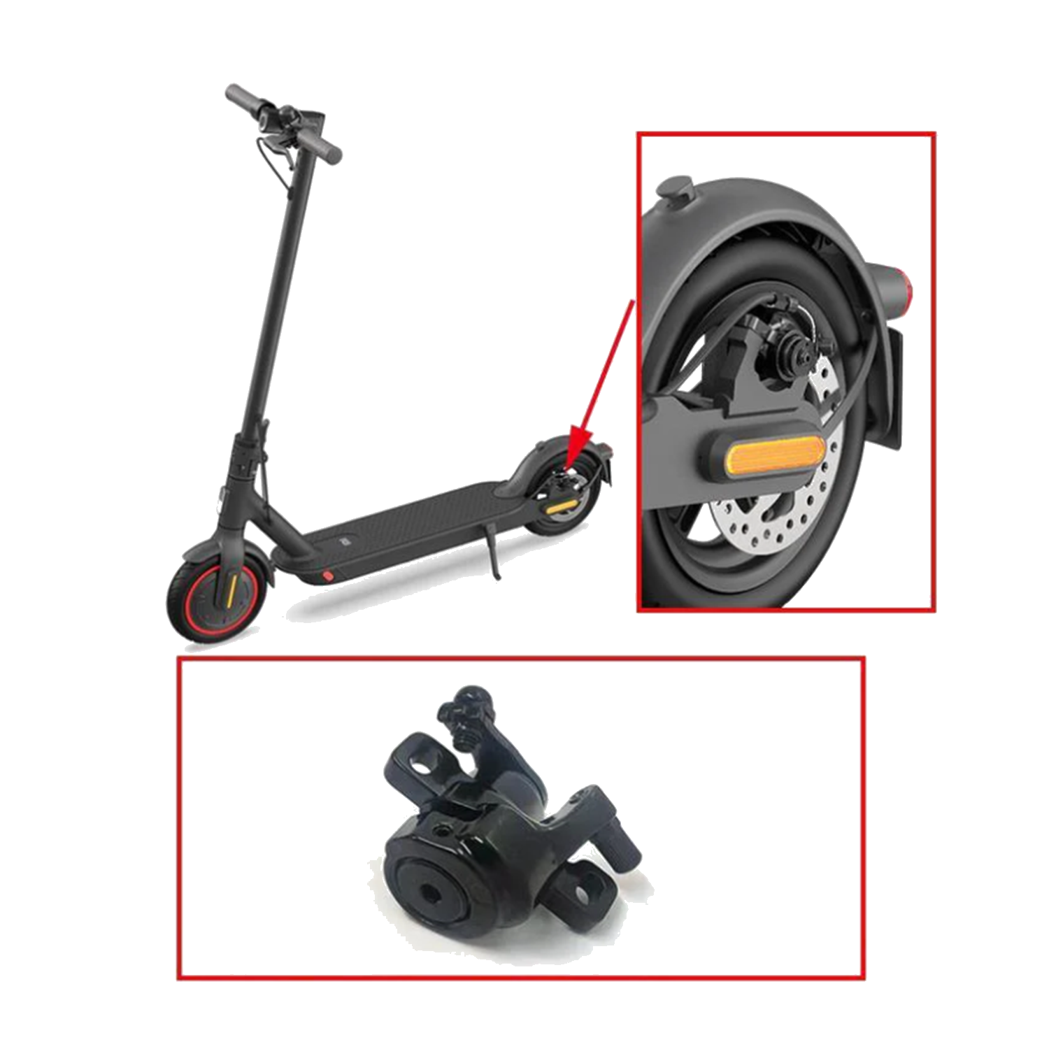 Disc Brake Base-Mi Electric Scooter