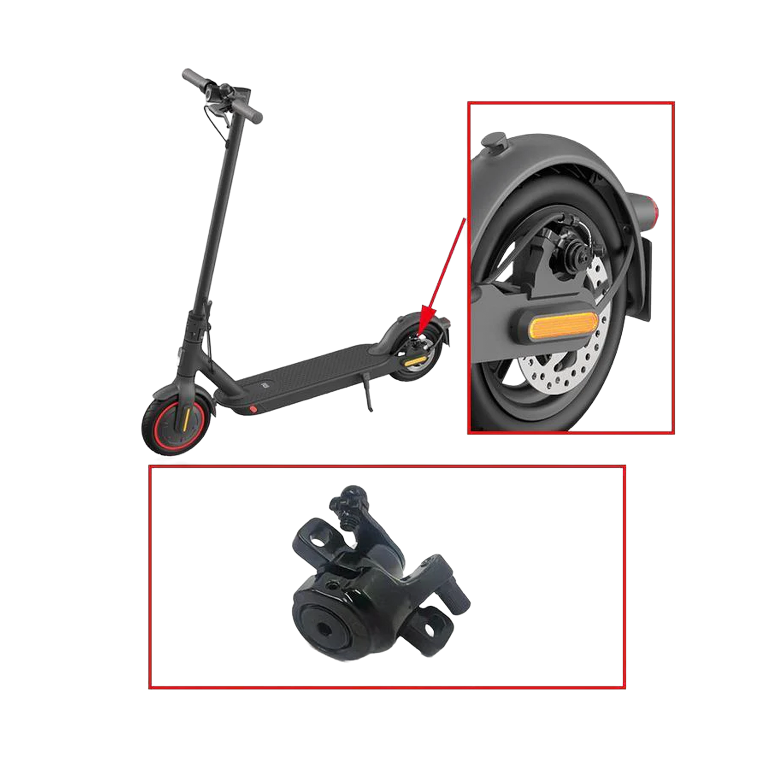 Skivebremse Base-Mi Electric Scooter Pro