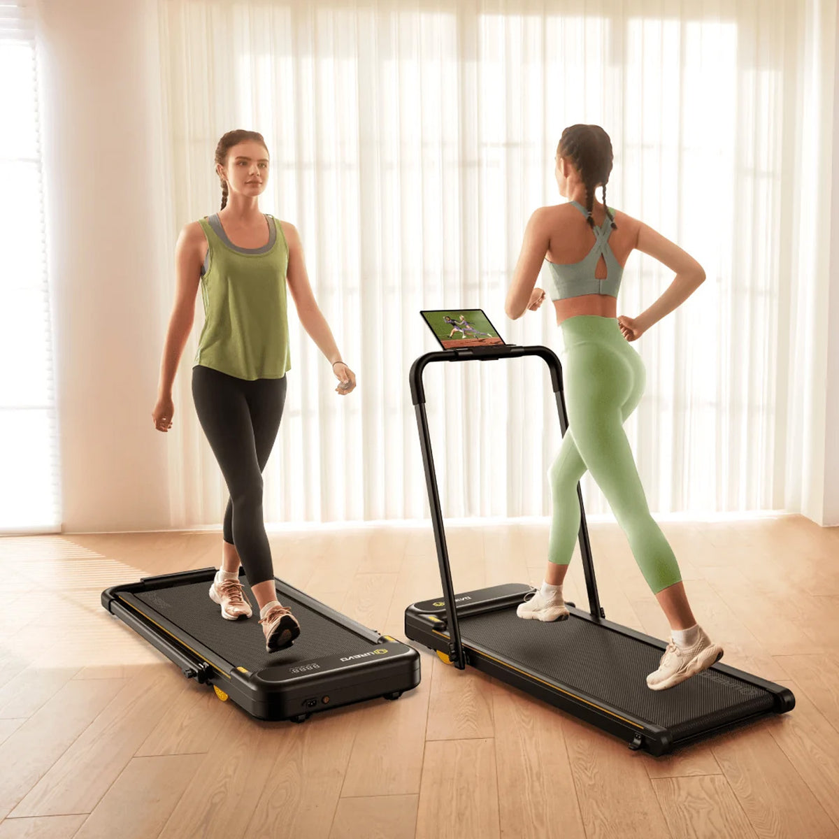 UREVO Strol 2E 2-IN-1 Walking&Running Treadmill