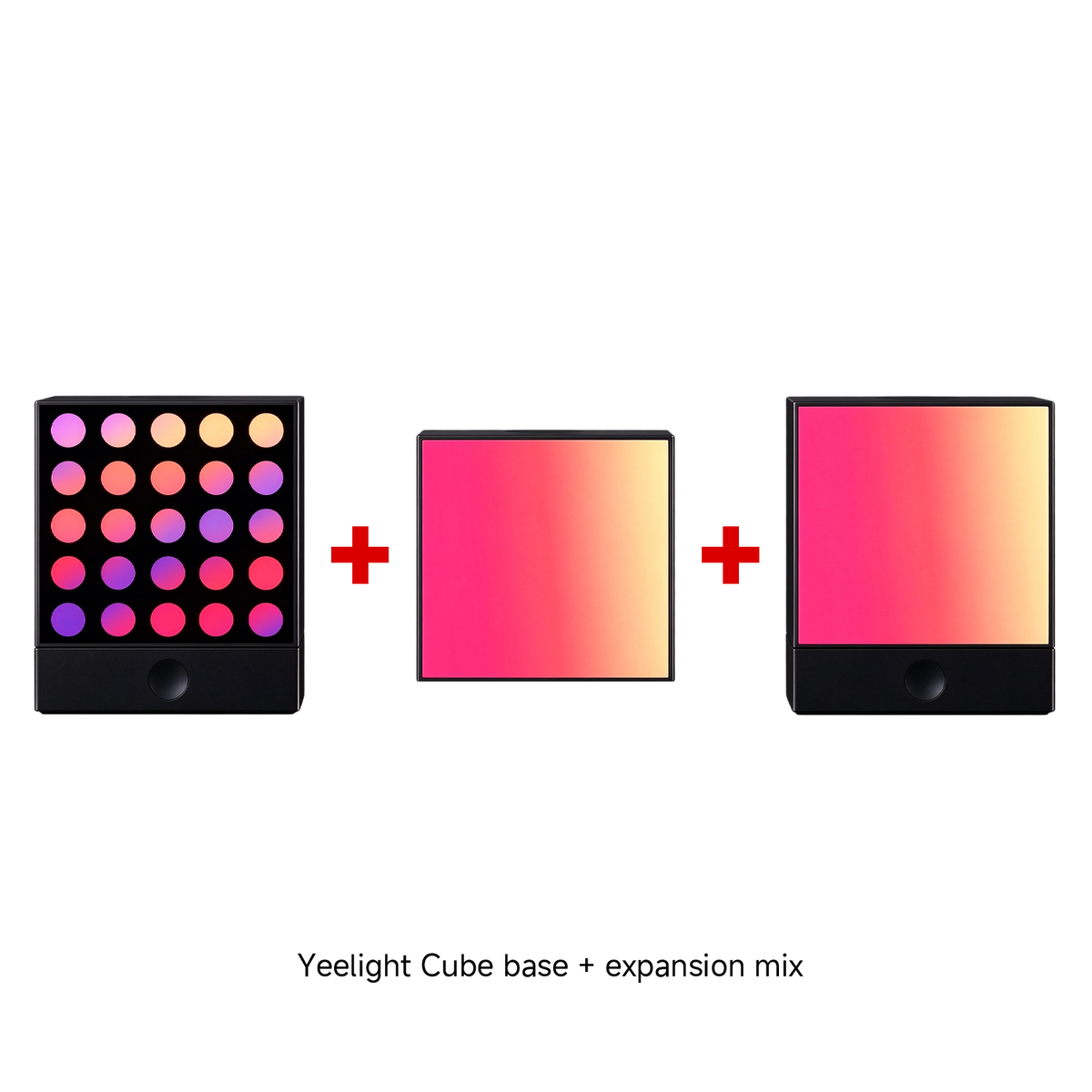 Yeelight Cube Smart Lampe Rooted Base+Panel+Matrix Udvidelsespakke