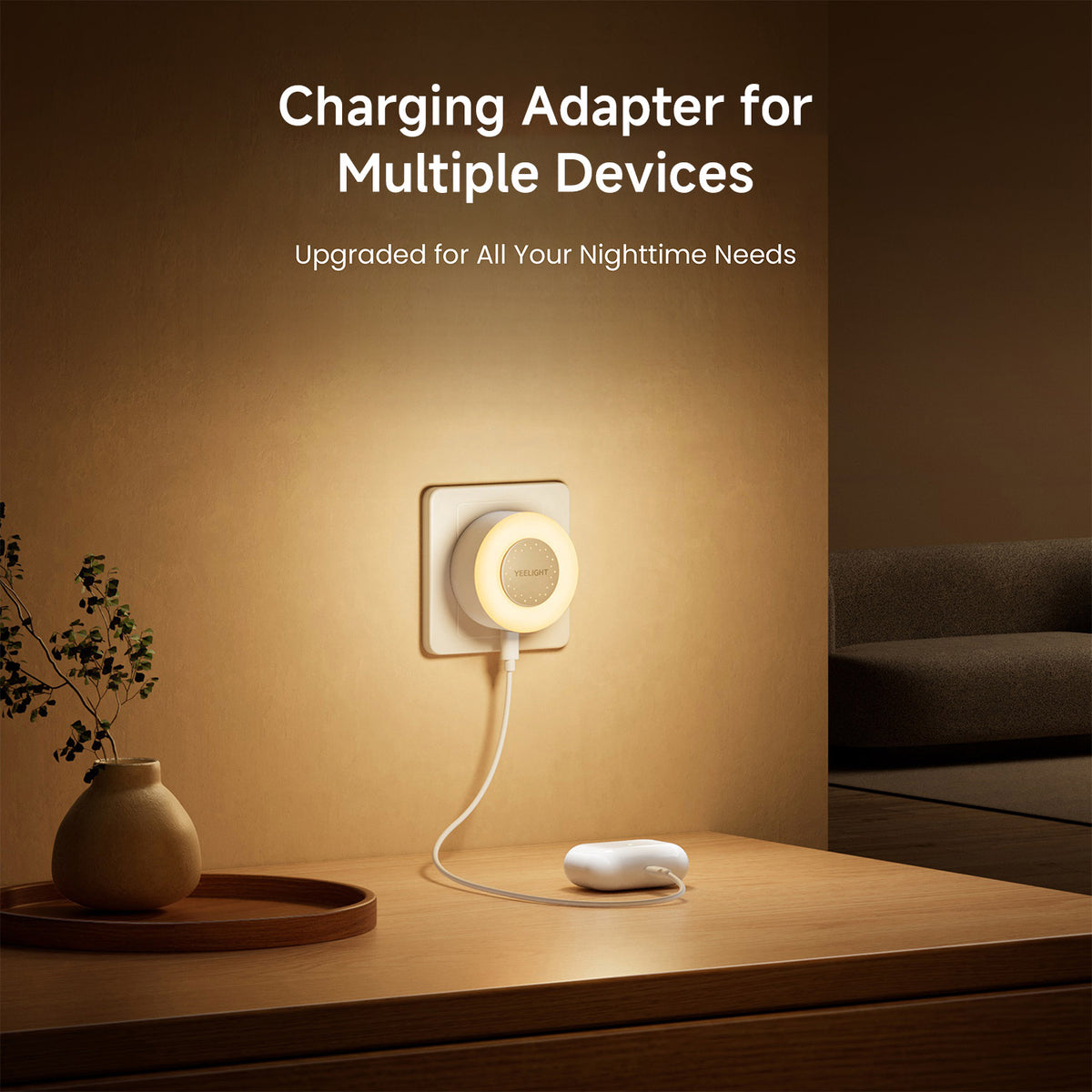 Yeelight USB-C Charger With Nightlight Function - Jelly 4 Plus