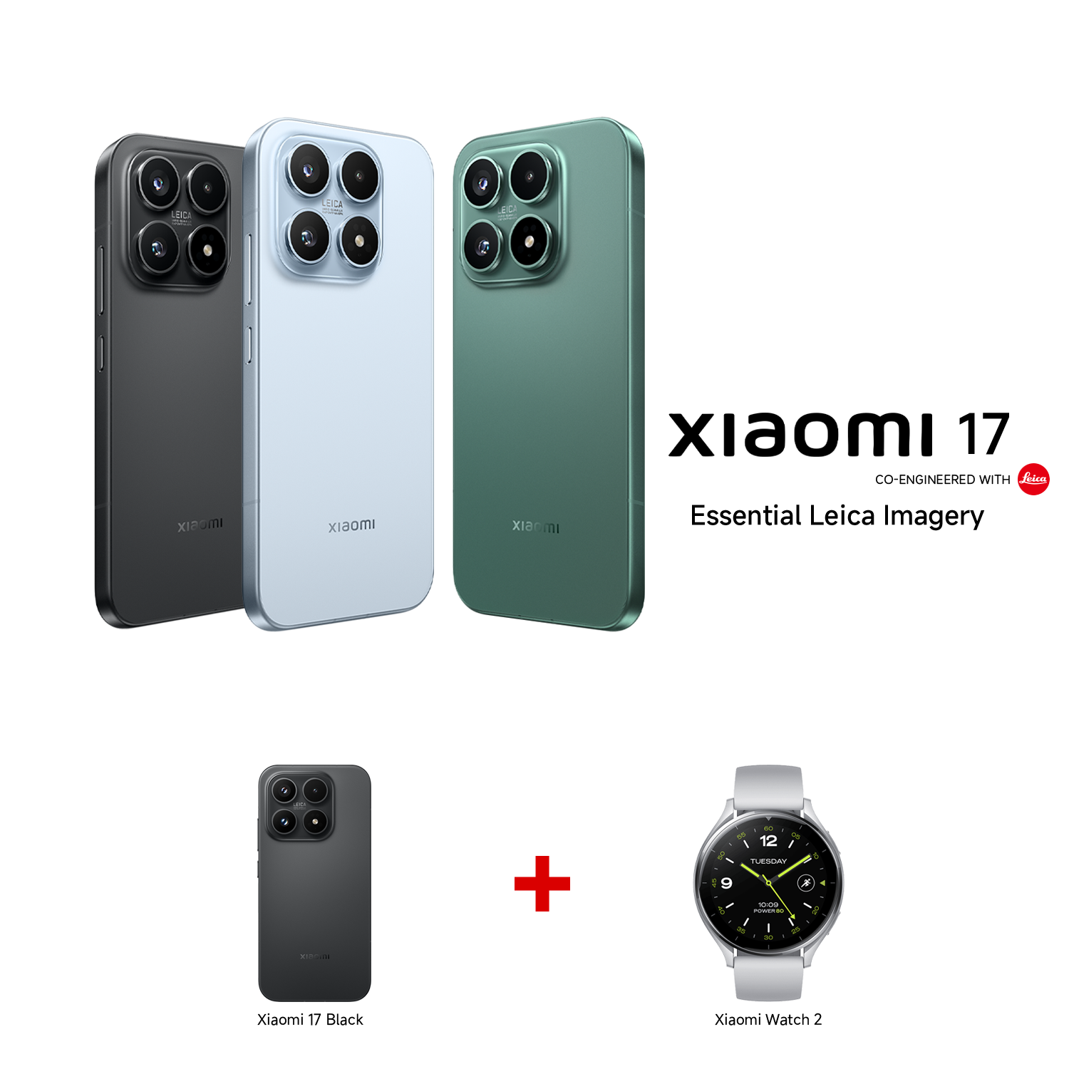 Xiaomi 17 12GB RAM 512GB ROM+ Watch 2 Bundle