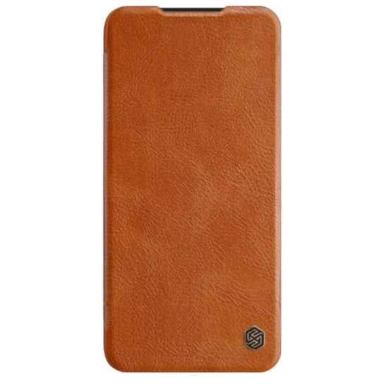 Smartcase i äkta läder till Redmi Note 8 Pro - Brun