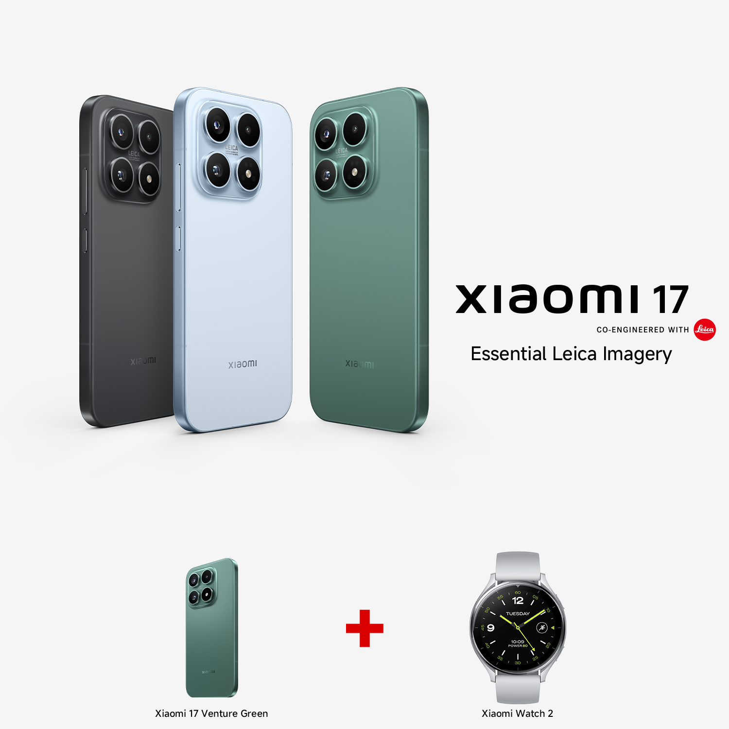 Xiaomi 17 12GB RAM 512GB ROM+ Watch 2 Bundle