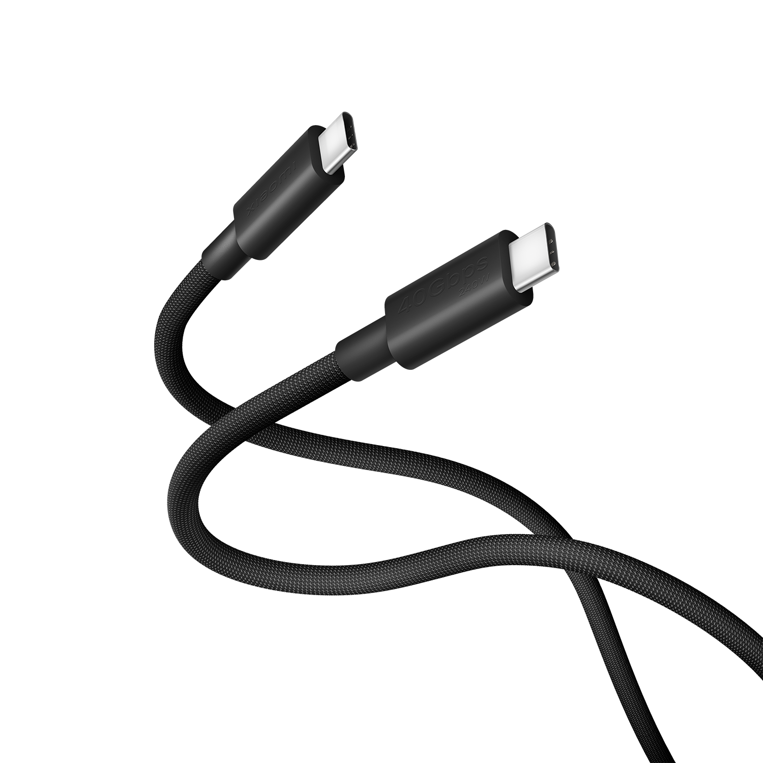 Xiaomi 6A højhastigheds USB4 flettet USB-C til USB-C-kabel (1M)