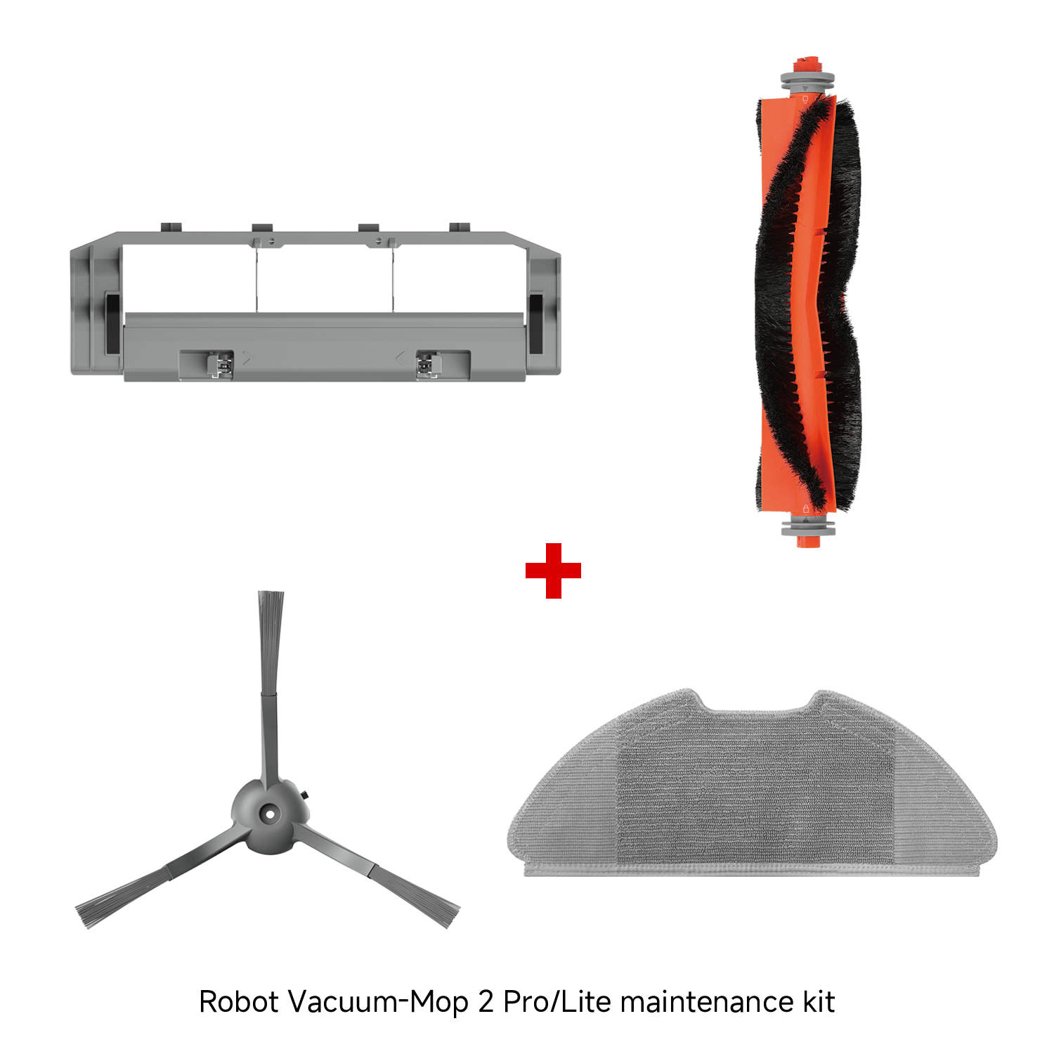 Xiaomi Robot Vacuum-Mop 2 Pro/2 Lite Mop Pads + Robot Vacuum-Mop 2 Pro/2 Lite Side Brush + Robot Vacuum-Mop 2 Pro/2 Lite Brush + Robot Vacuum-Mop 2 Pro/2 Lite Brush Cover
