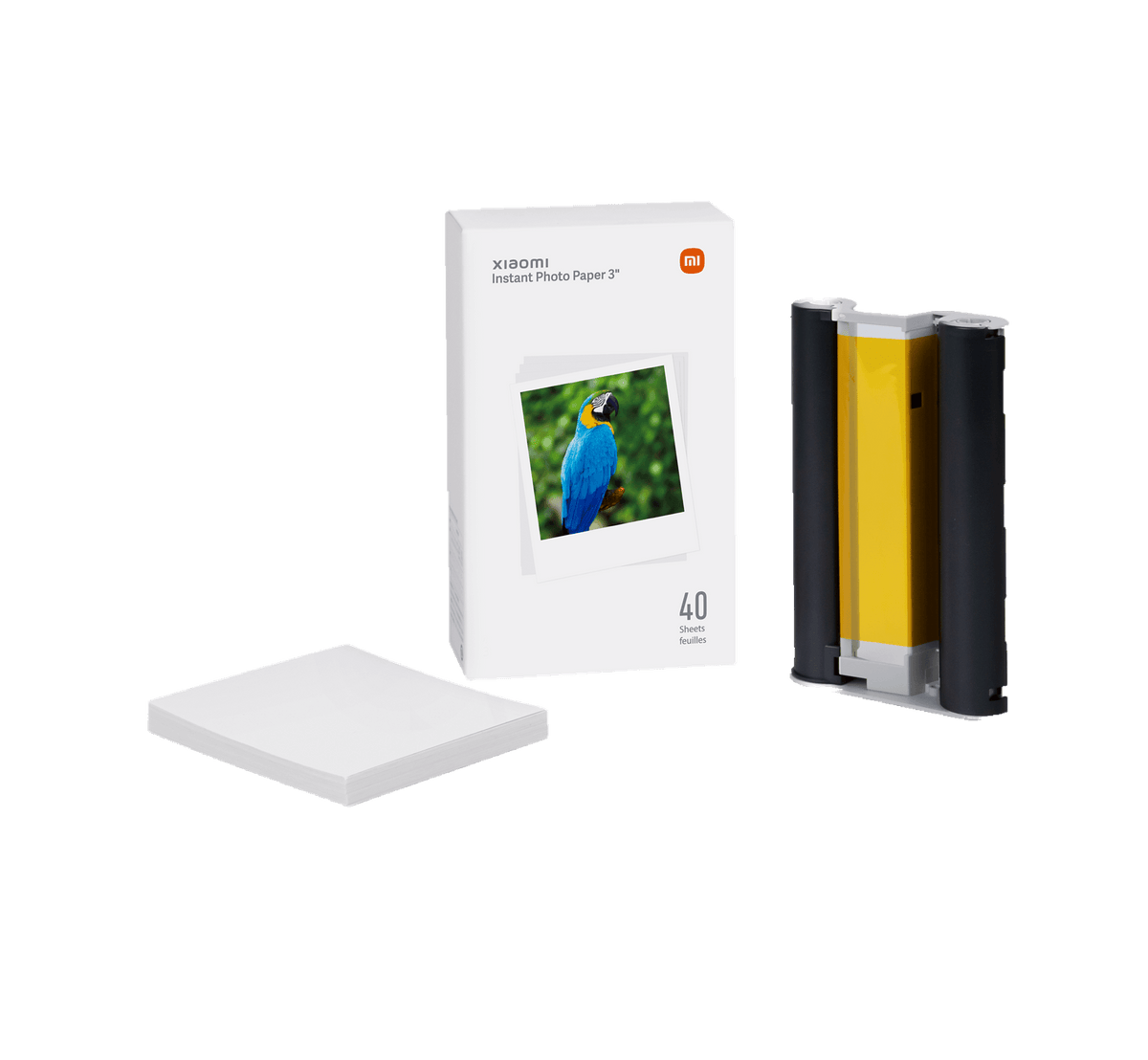 Xiaomi øjeblikkeligt fotopapir 3" (40 ark)