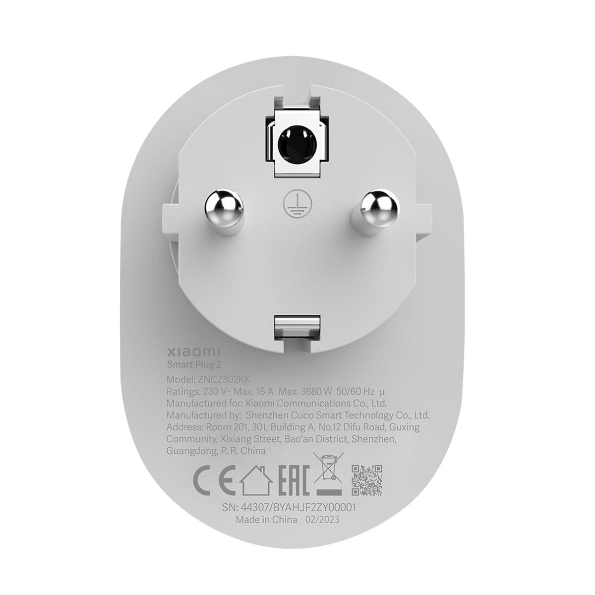 Xiaomi Smart Plug 2 EU-klasse C