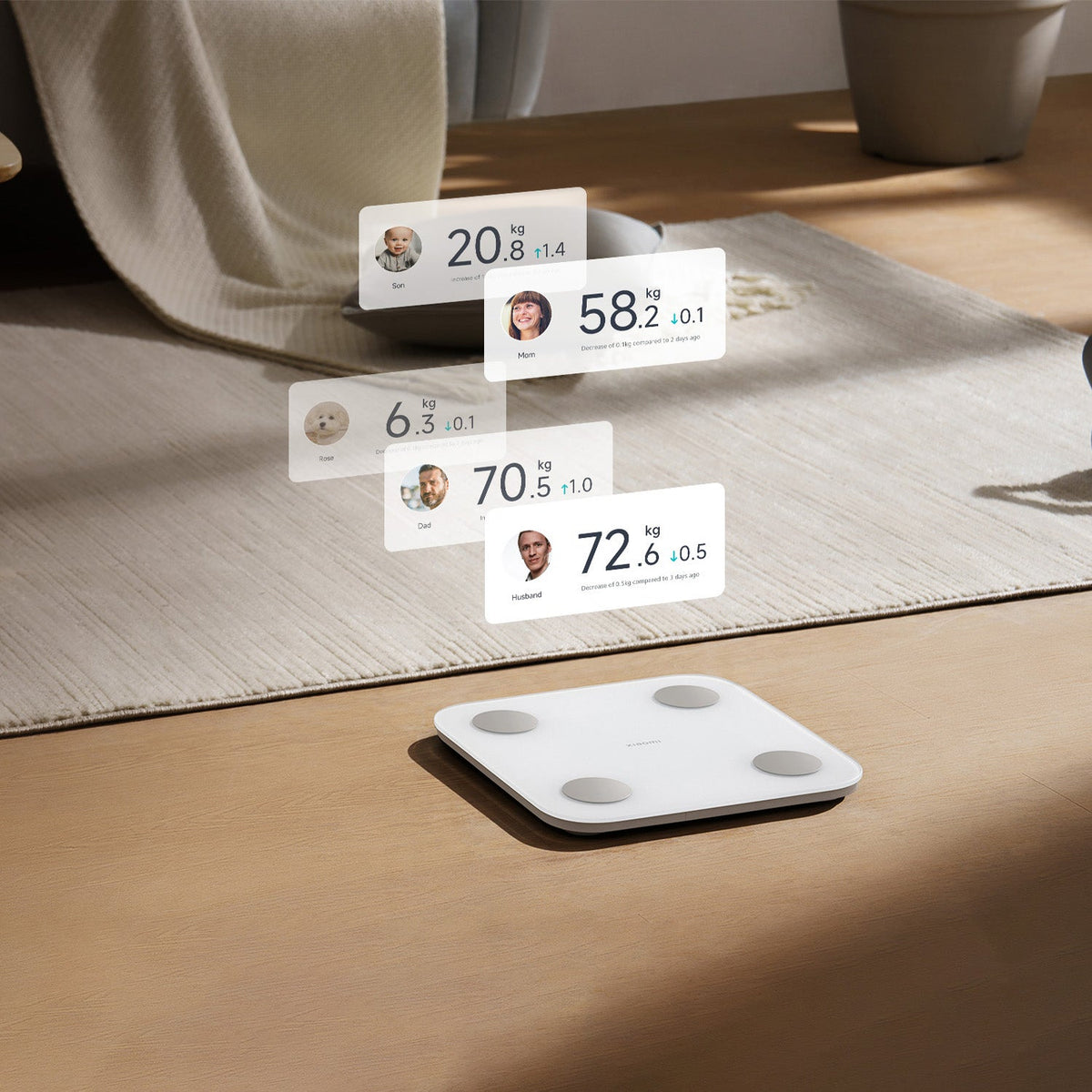 Xiaomi kropsanalysevægt S400 - klasse C