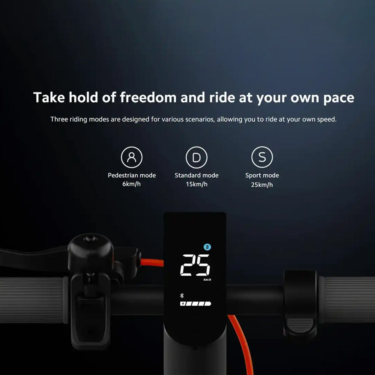 Xiaomi Electric Scooter 4 Lite (2. generation) NE Rækkevidde: 25 km