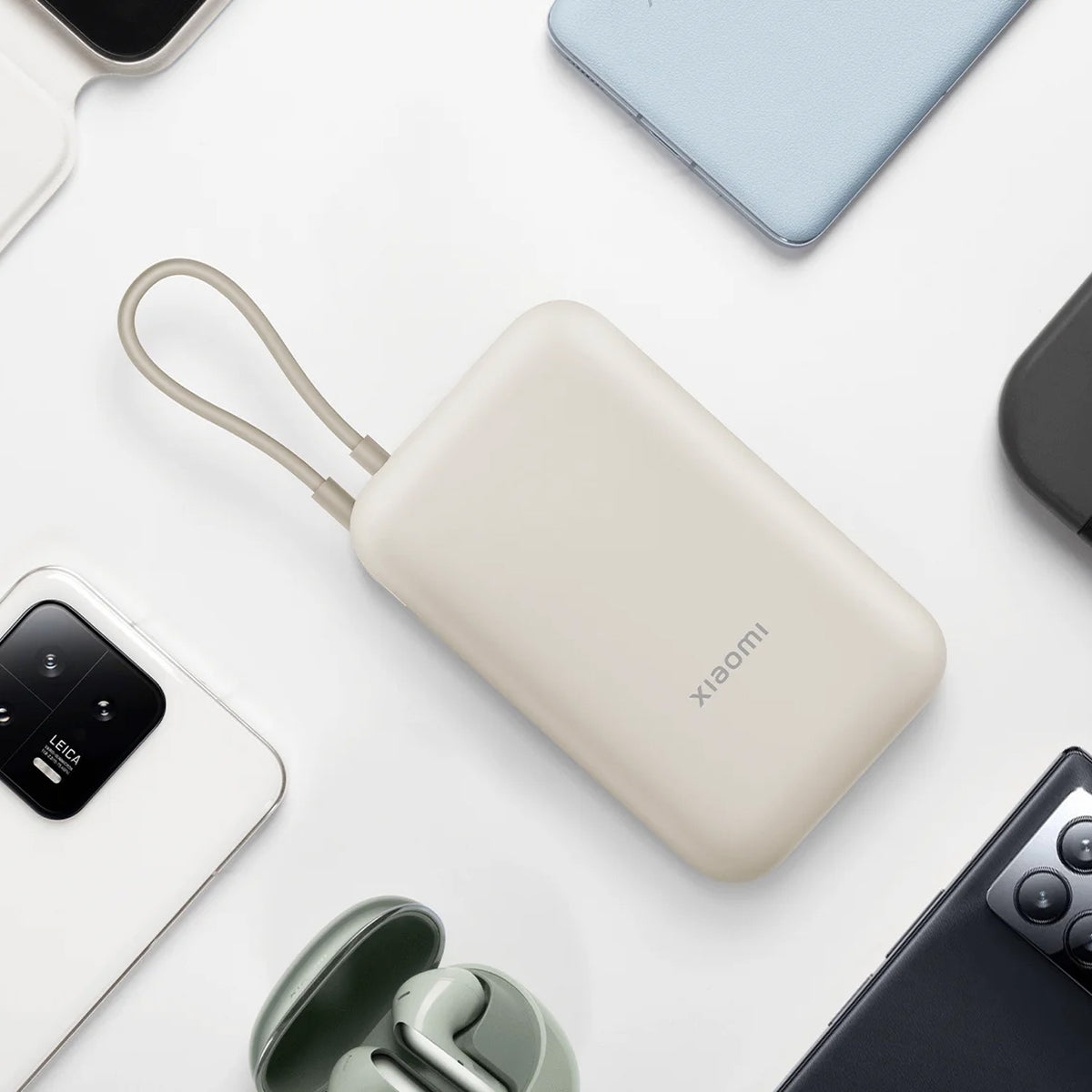Xiaomi Power Bank 10000mAh (Integrated Cable) GL