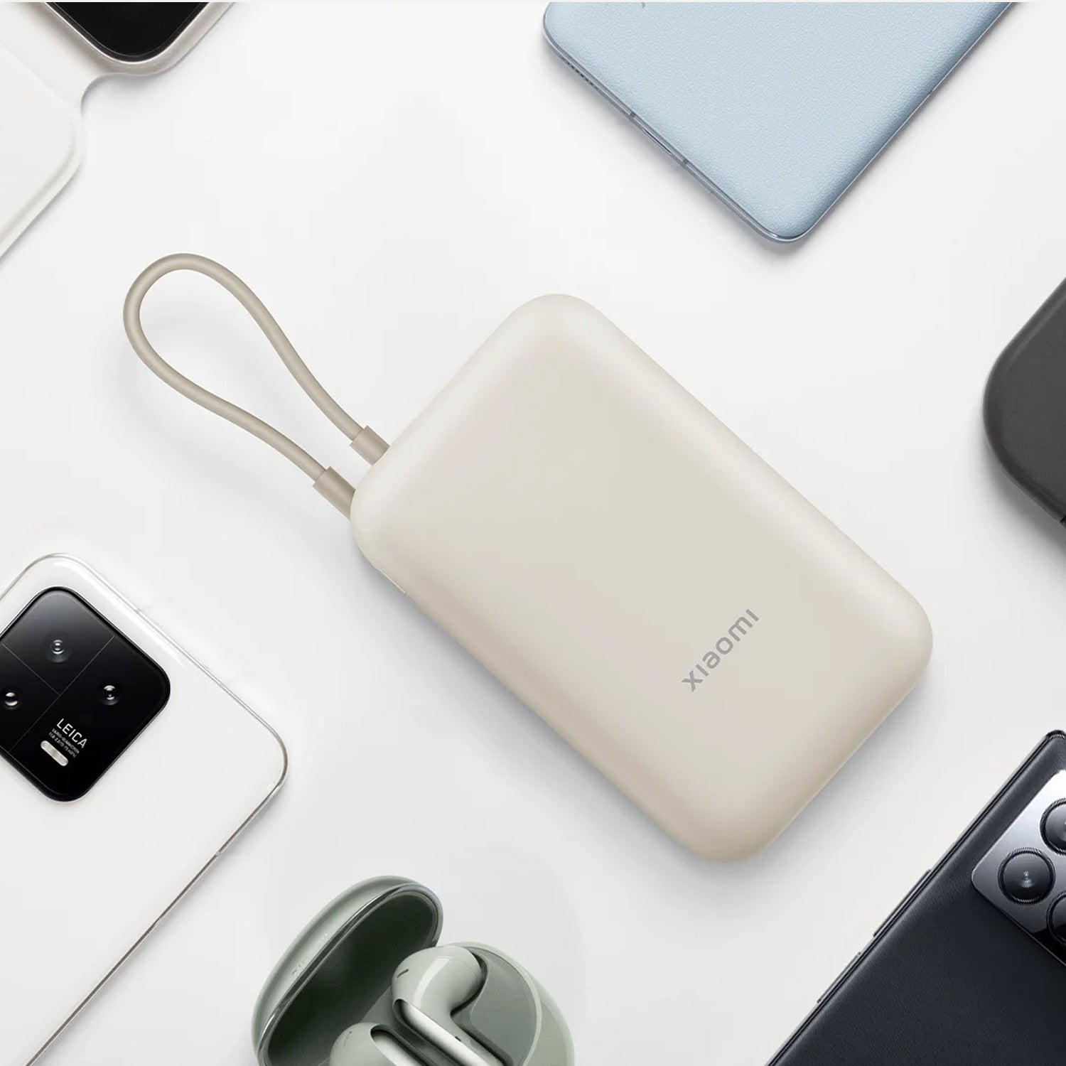 Xiaomi Power Bank 10000mAh (Integrated Cable) GL