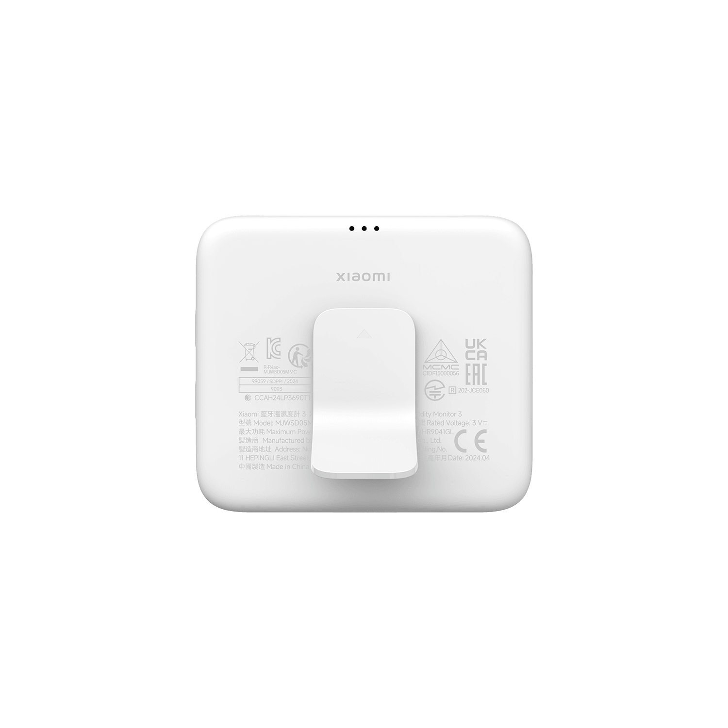 Xiaomi Smart temperatur- og fugtighedsmåler 3