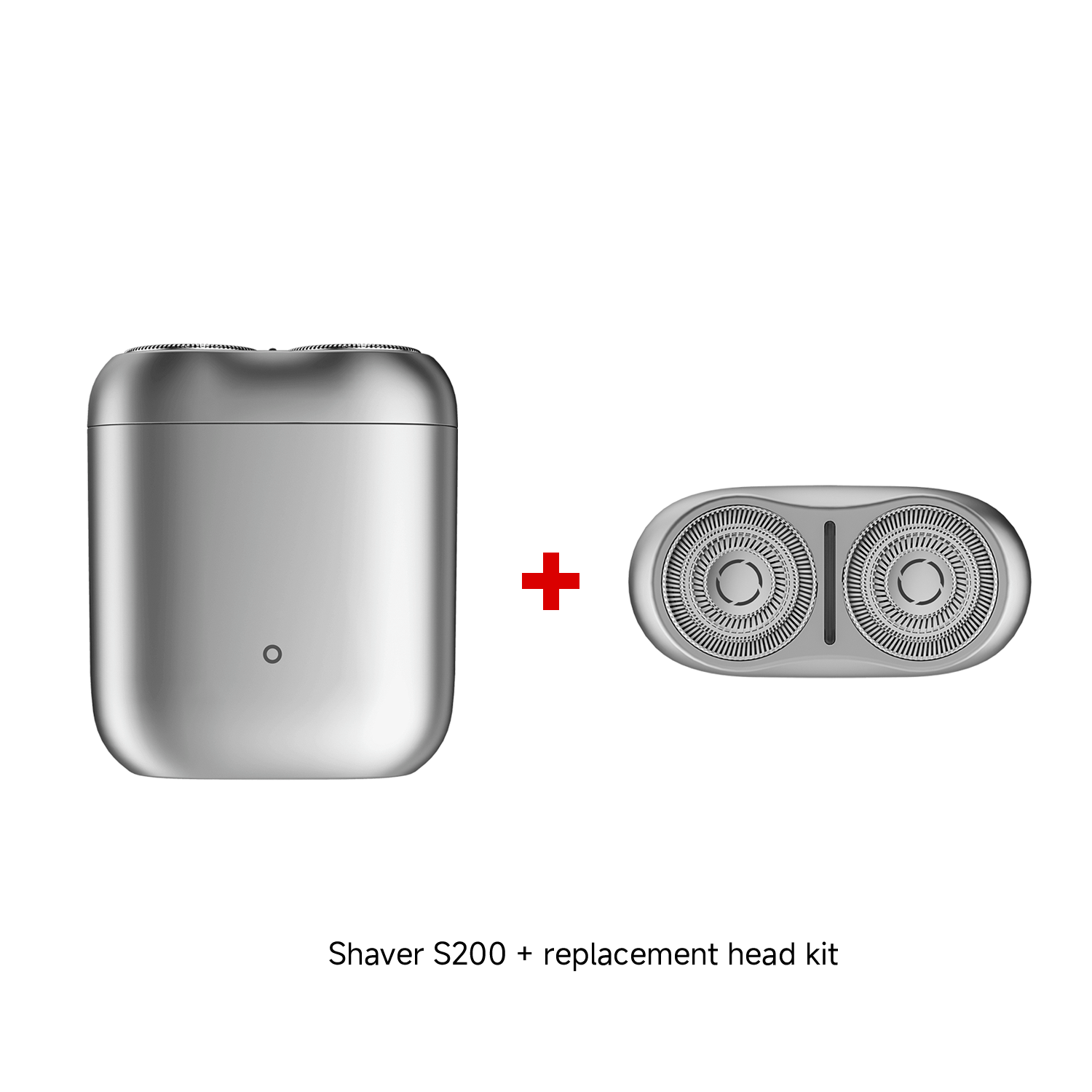 Xiaomi Electric Shaver S200 Replacement Head Gray + Electric Shaver S200 Gray