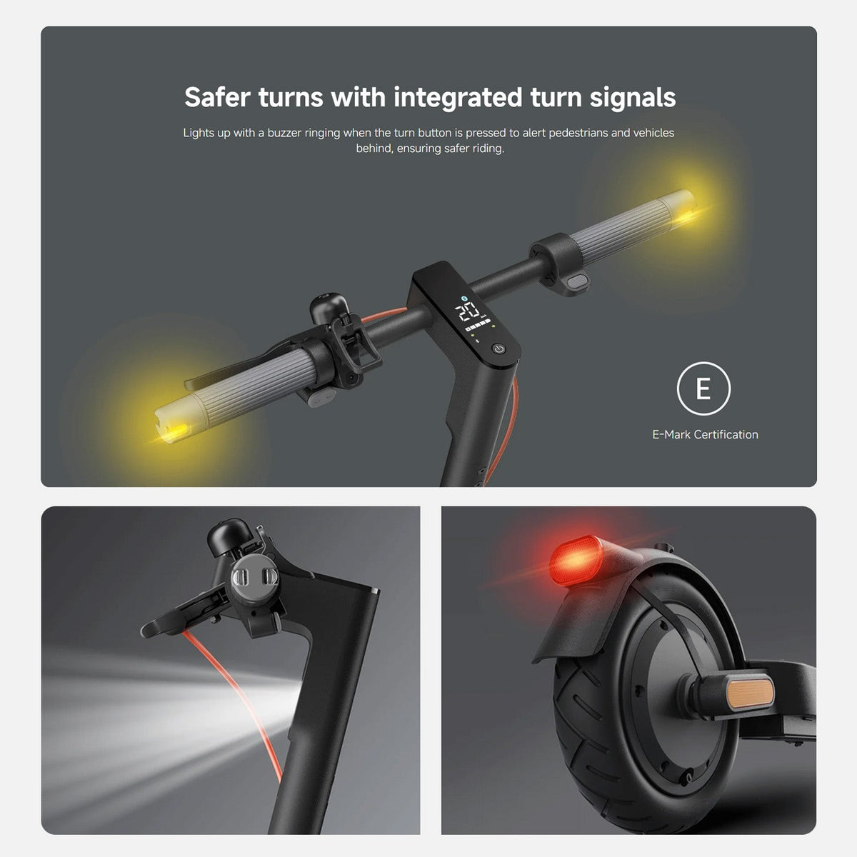 Xiaomi Electric Scooter 5 Rækkevidde: 60 km - Klasse B