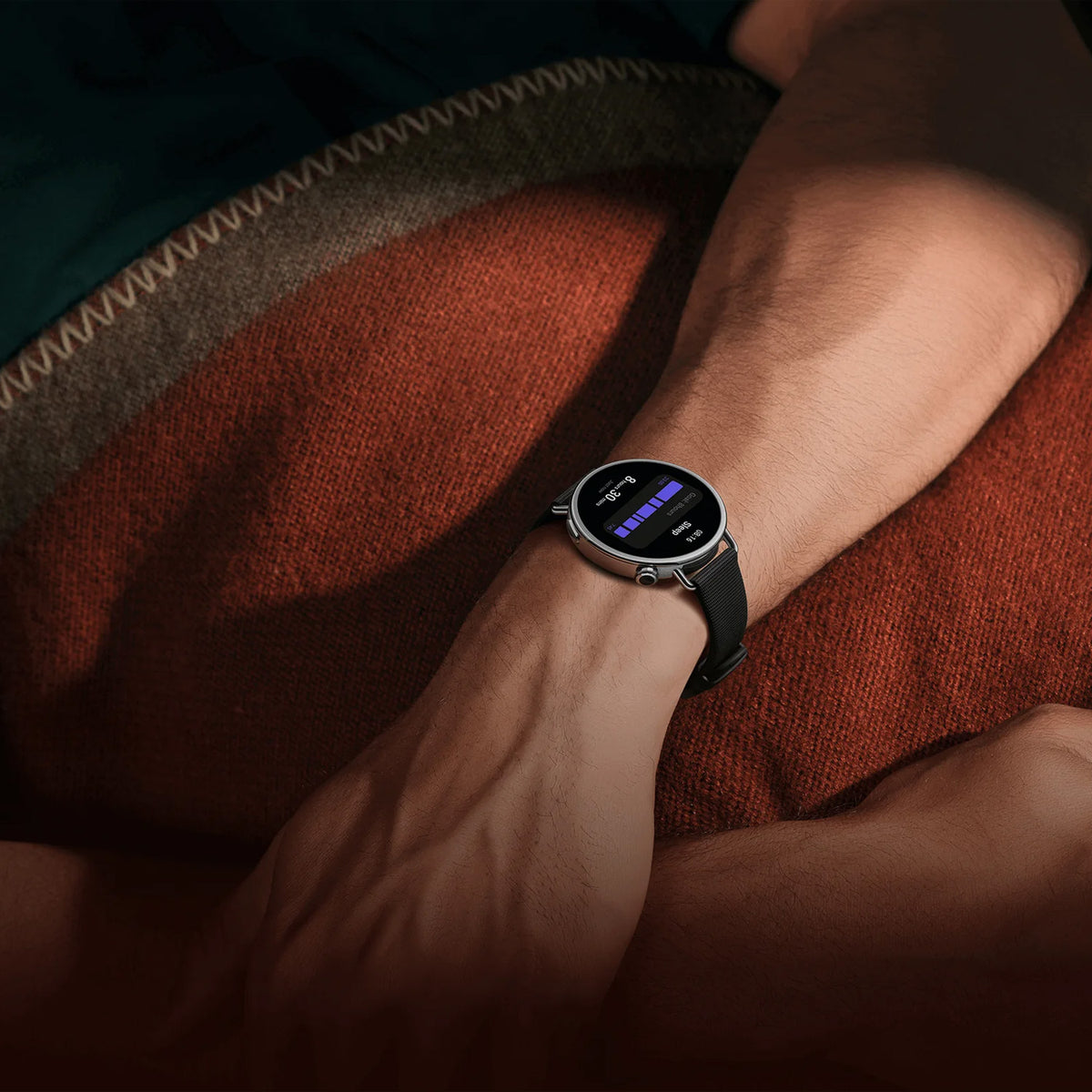 Xiaomi Watch S4 41mm Fluorgummirem (Sort)