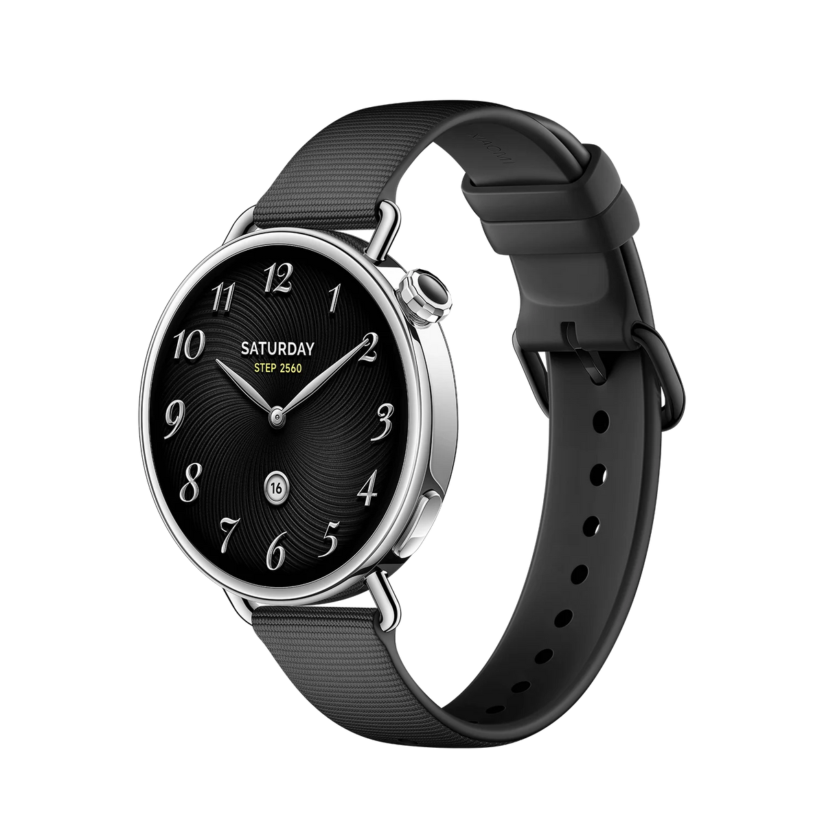 Xiaomi Watch S4 41mm Fluorgummirem (Sort)