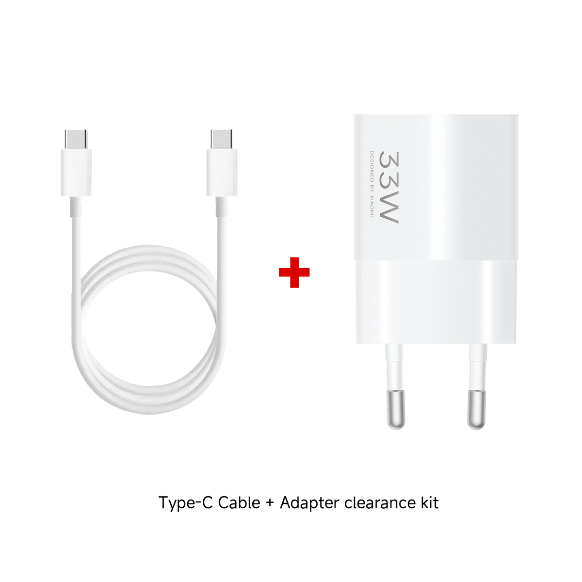 Xiaomi 33W Nano Power Adapter + USB Type-C to Type-C Cable 150cm