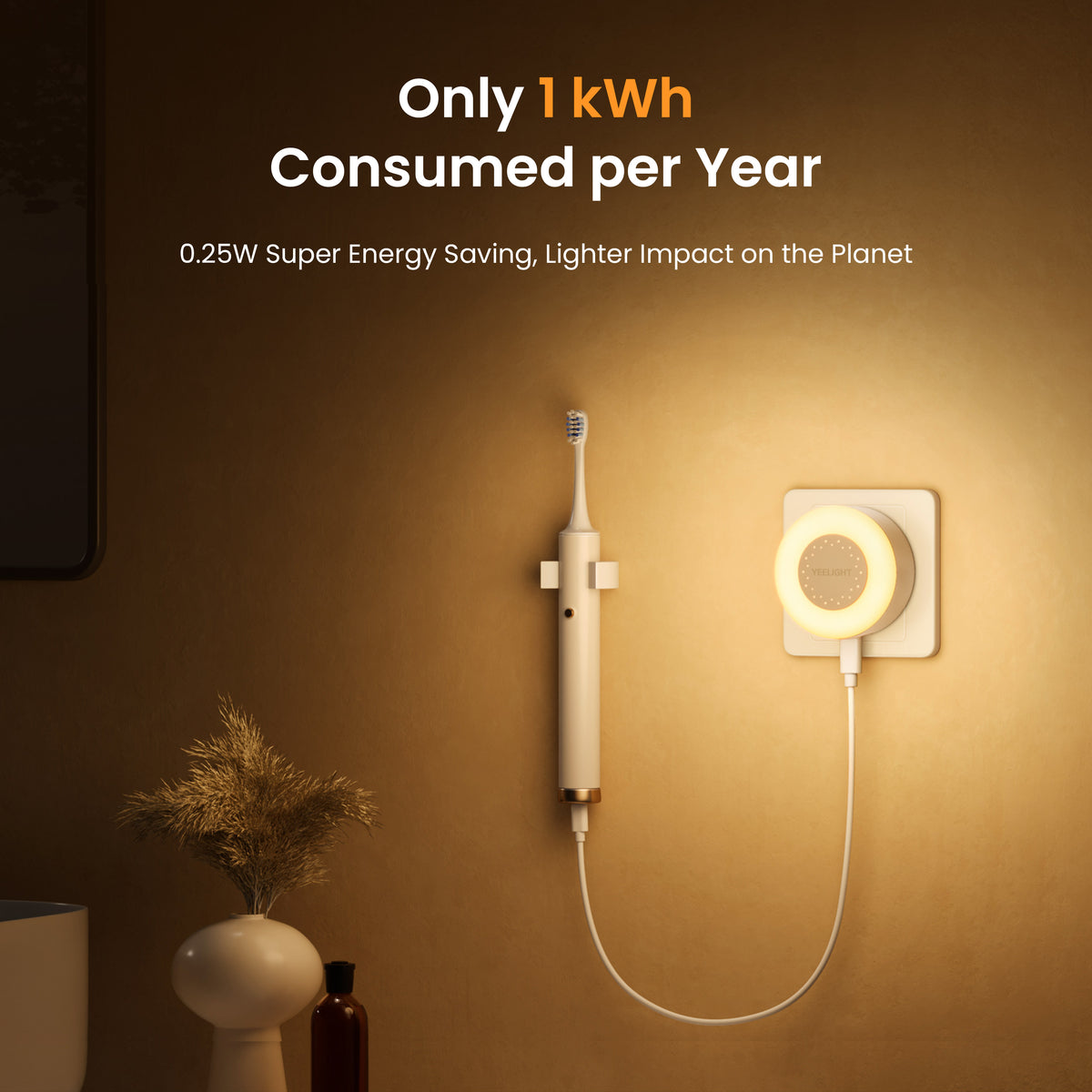 Yeelight USB-C Charger With Nightlight Function - Jelly 4 Plus