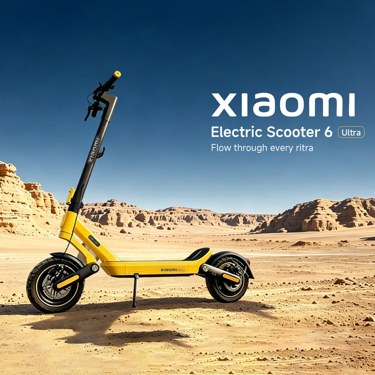 Xiaomi Electric Scooter 6 Ultra GL Rækkevidde: 75 km