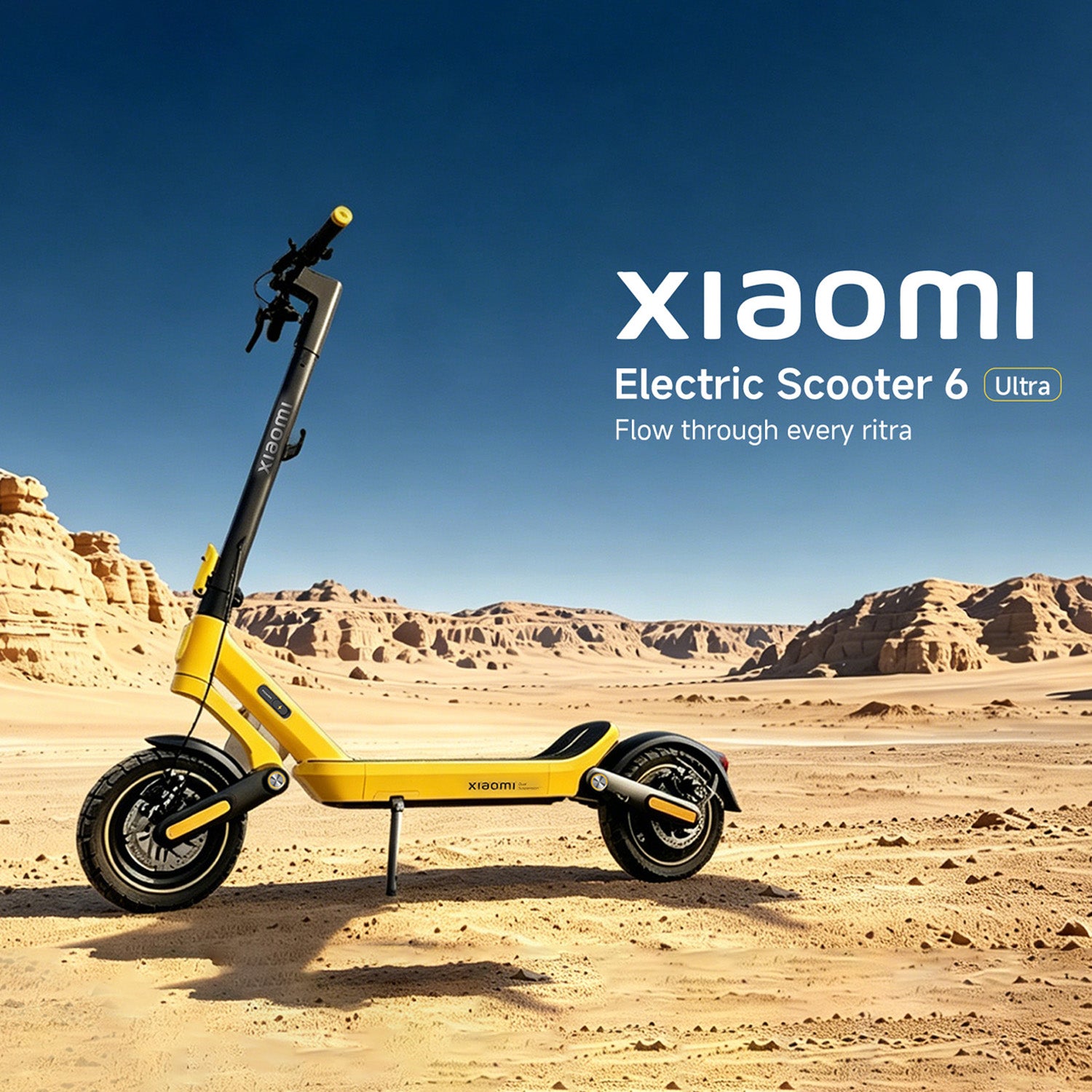 Xiaomi Electric Scooter 6 Ultra GL Rækkevidde: 75 km
