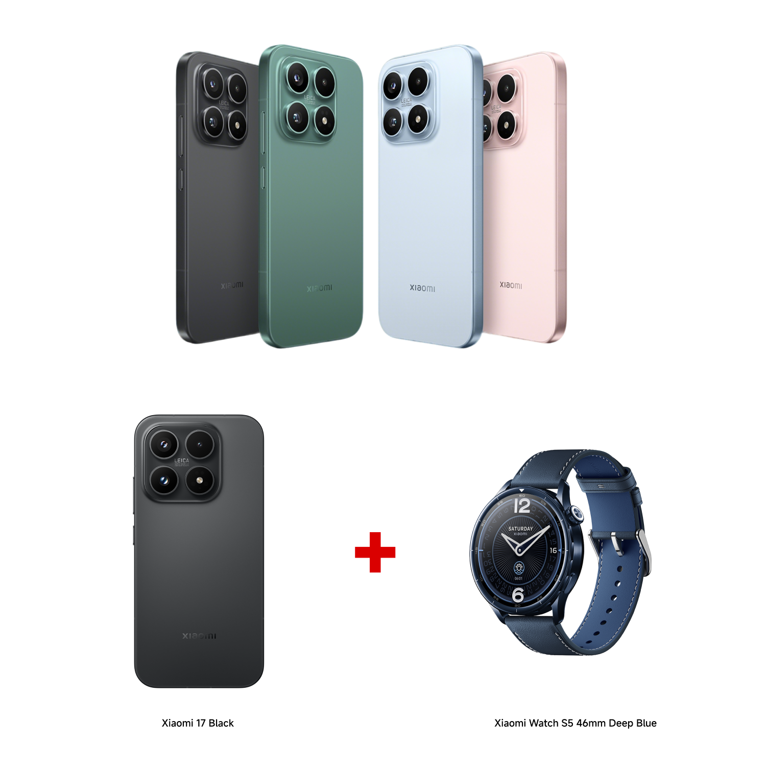 Xiaomi 17 12GB RAM 512GB ROM + Watch S5 Bundle