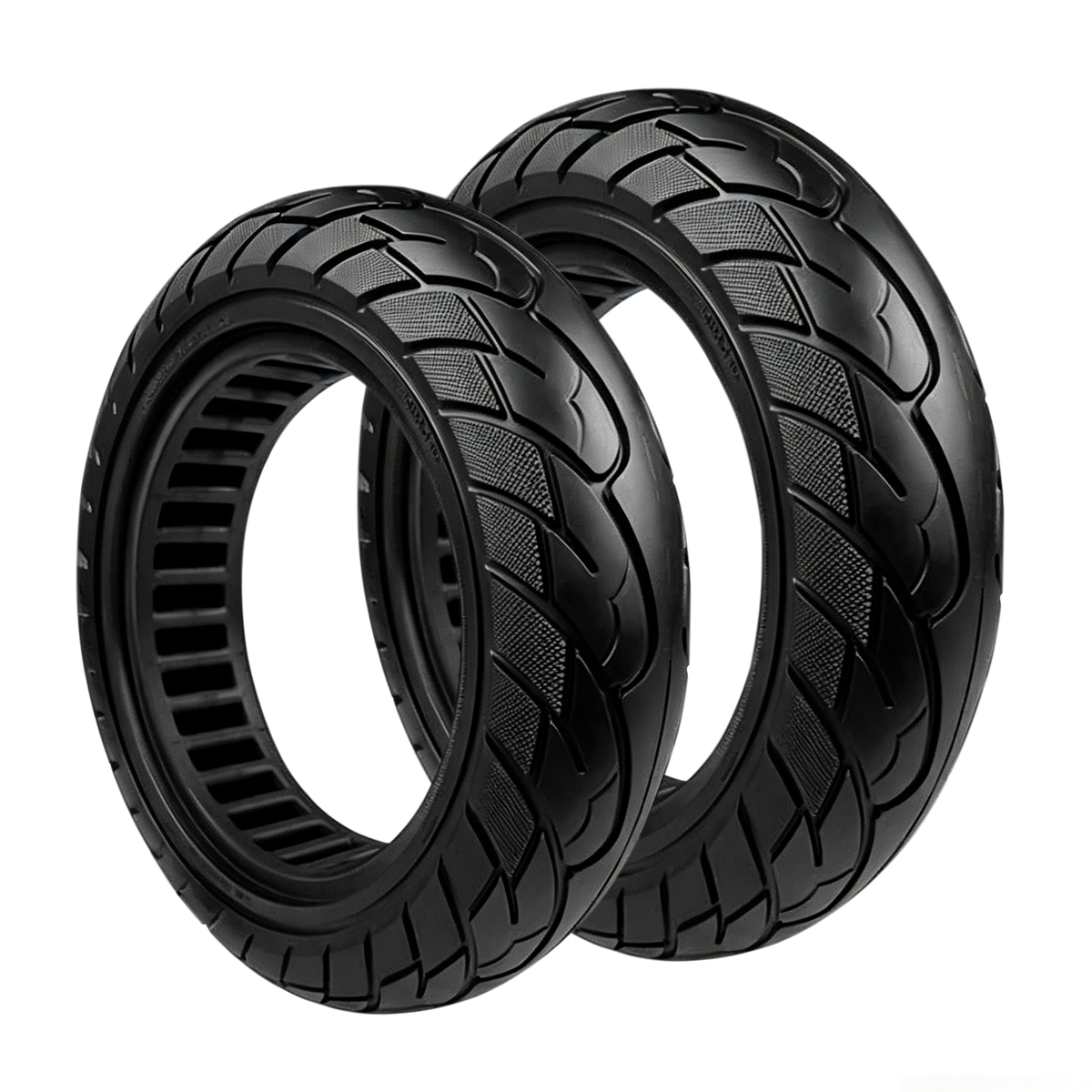 2st Punkteringsfritt "Honeycom däck till scooter med 10"  Xiaomi 4 / 4 Lite 2nd Gen