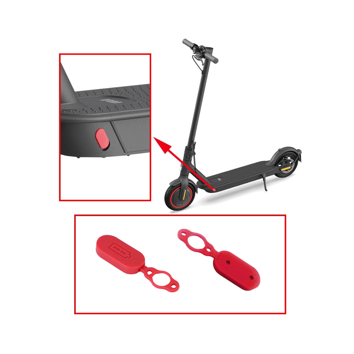 Opladningsport Plug-MI Scooter