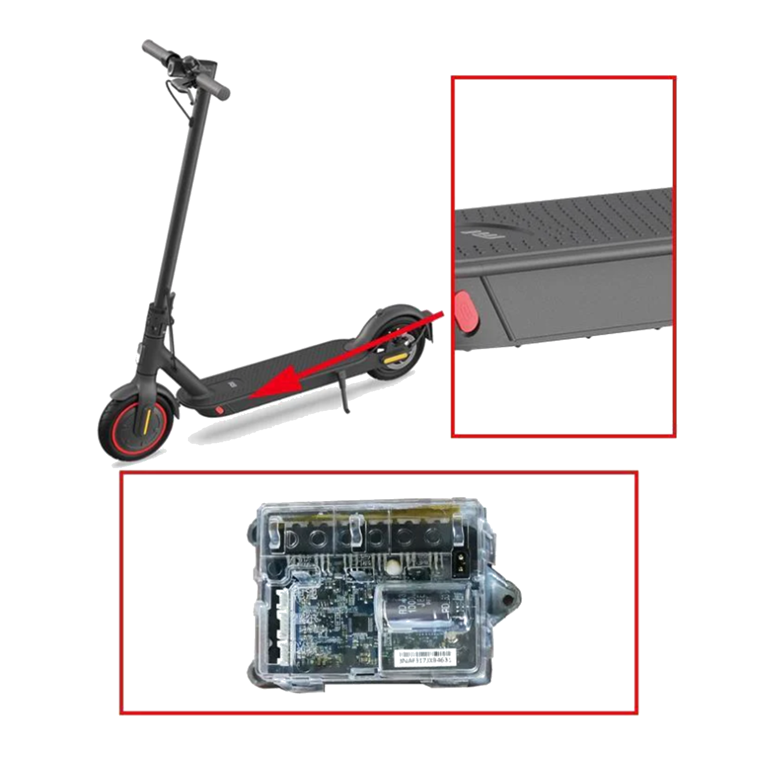 Control Board Assembly-Mi Electric Scooter Lite