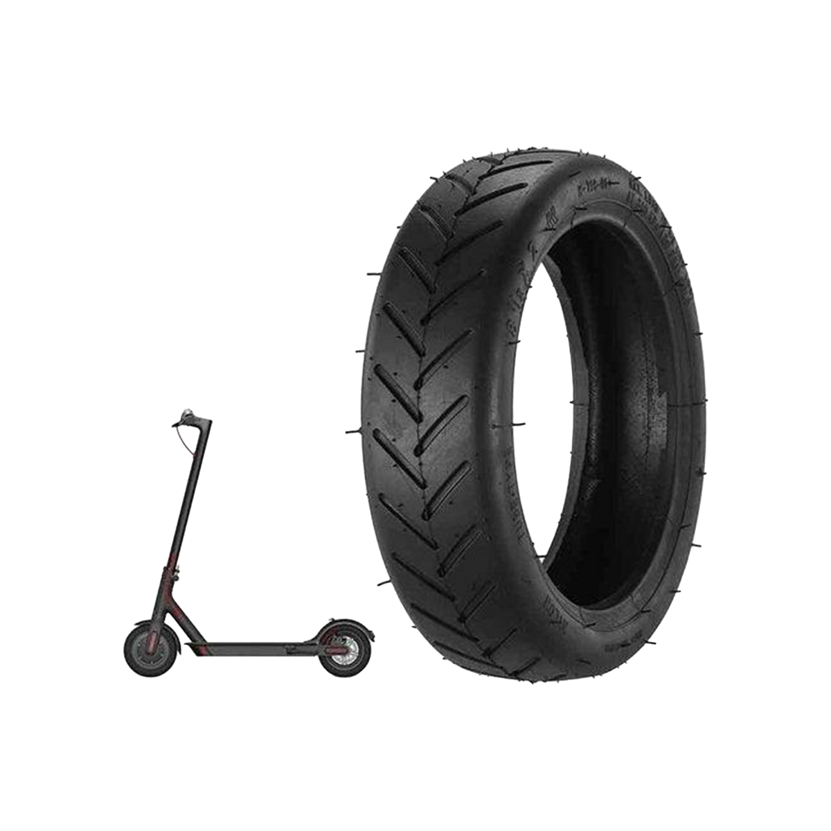 Officielt 8,5" scooterdæk til Xiaomi elektrisk scooter M365/Pro/Scooter3/Essential/ 3Lite