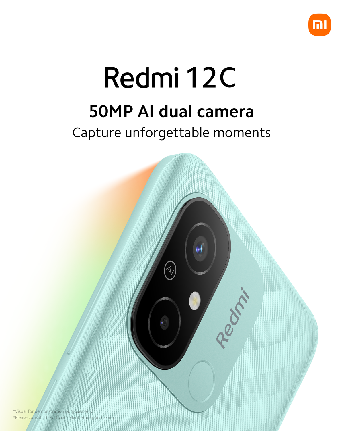 Xiaomi Redmi 12C grafitgrå 3+64 GB