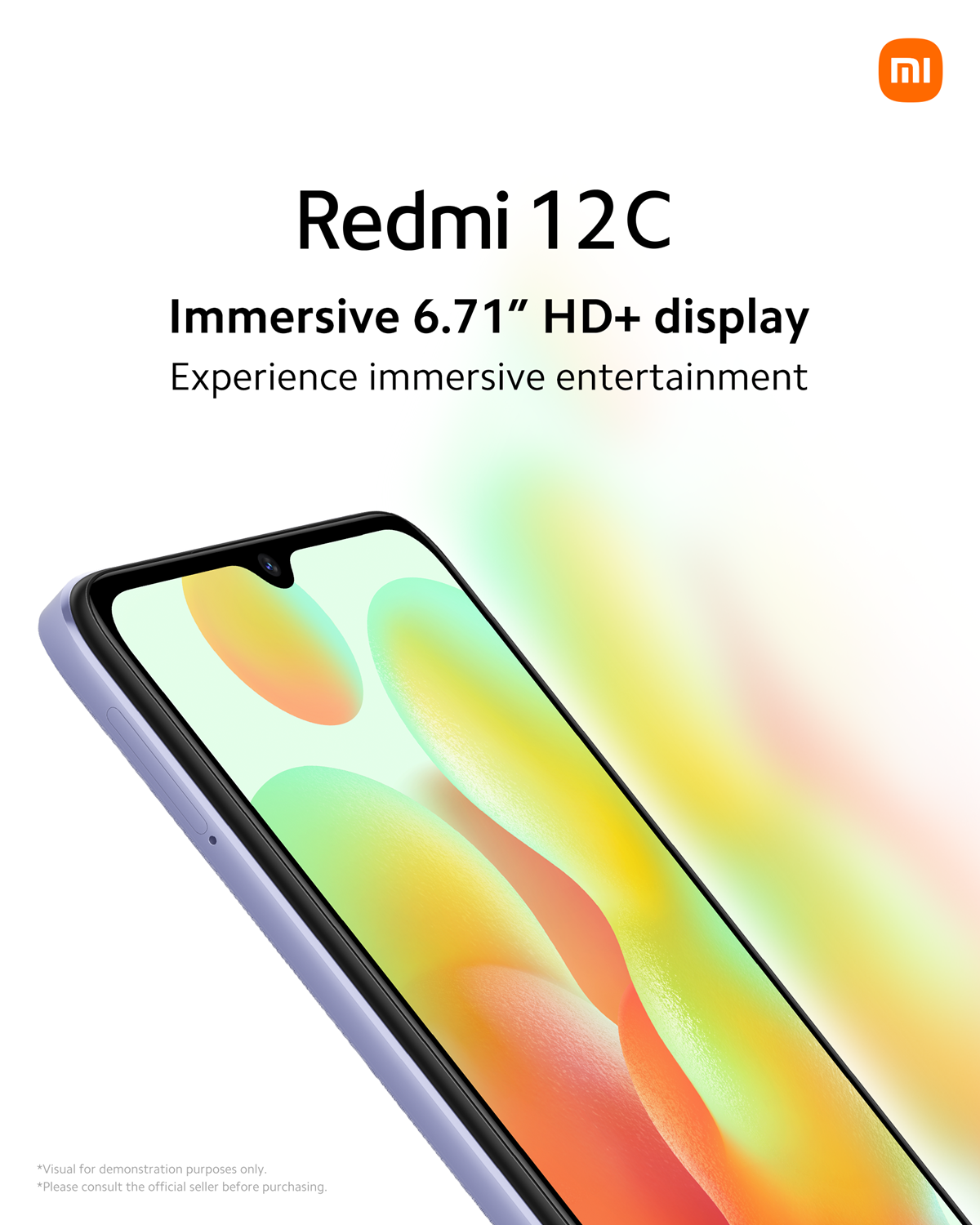 Xiaomi Redmi 12C grafitgrå 3+64 GB