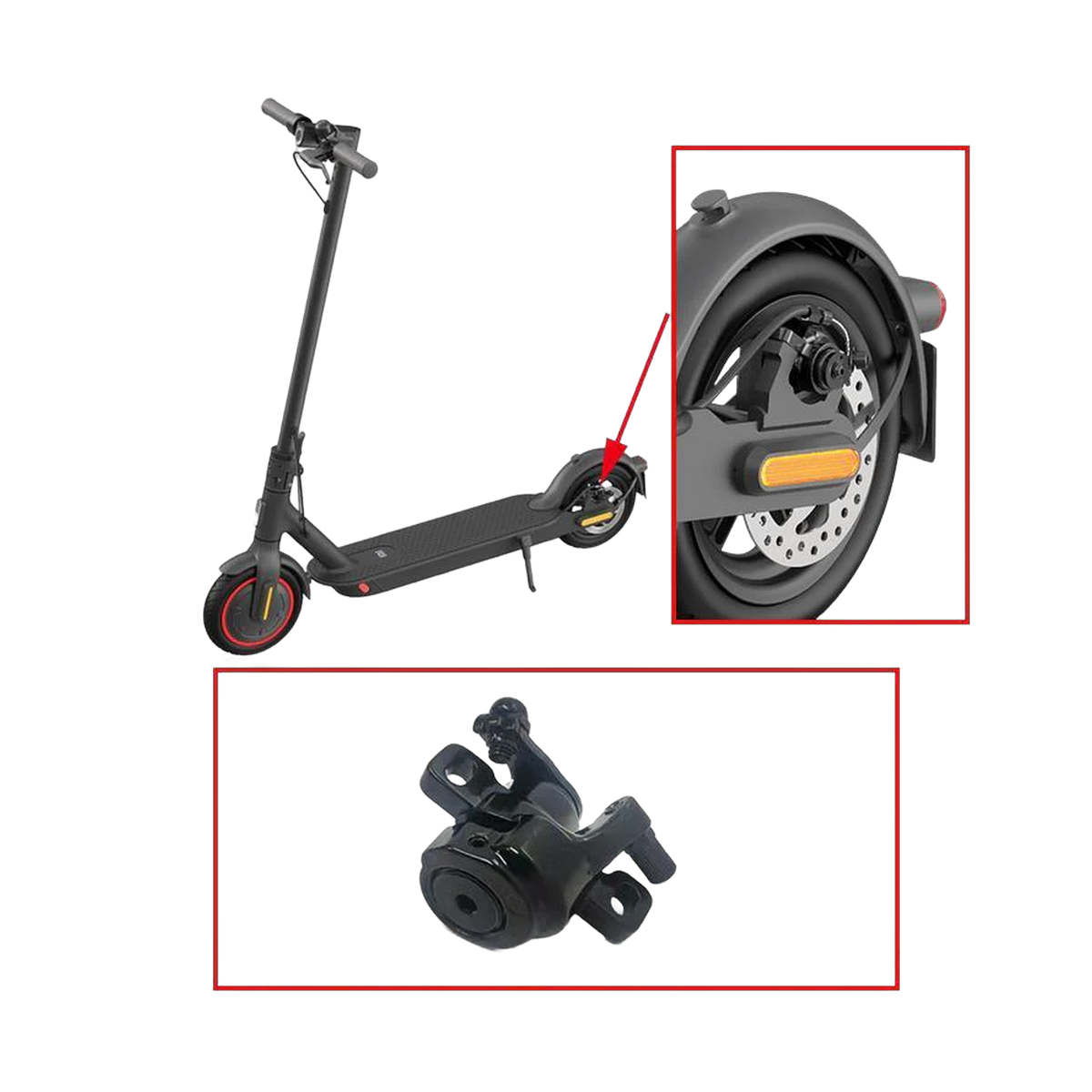 Skivebremse Base-Mi Electric Scooter Pro