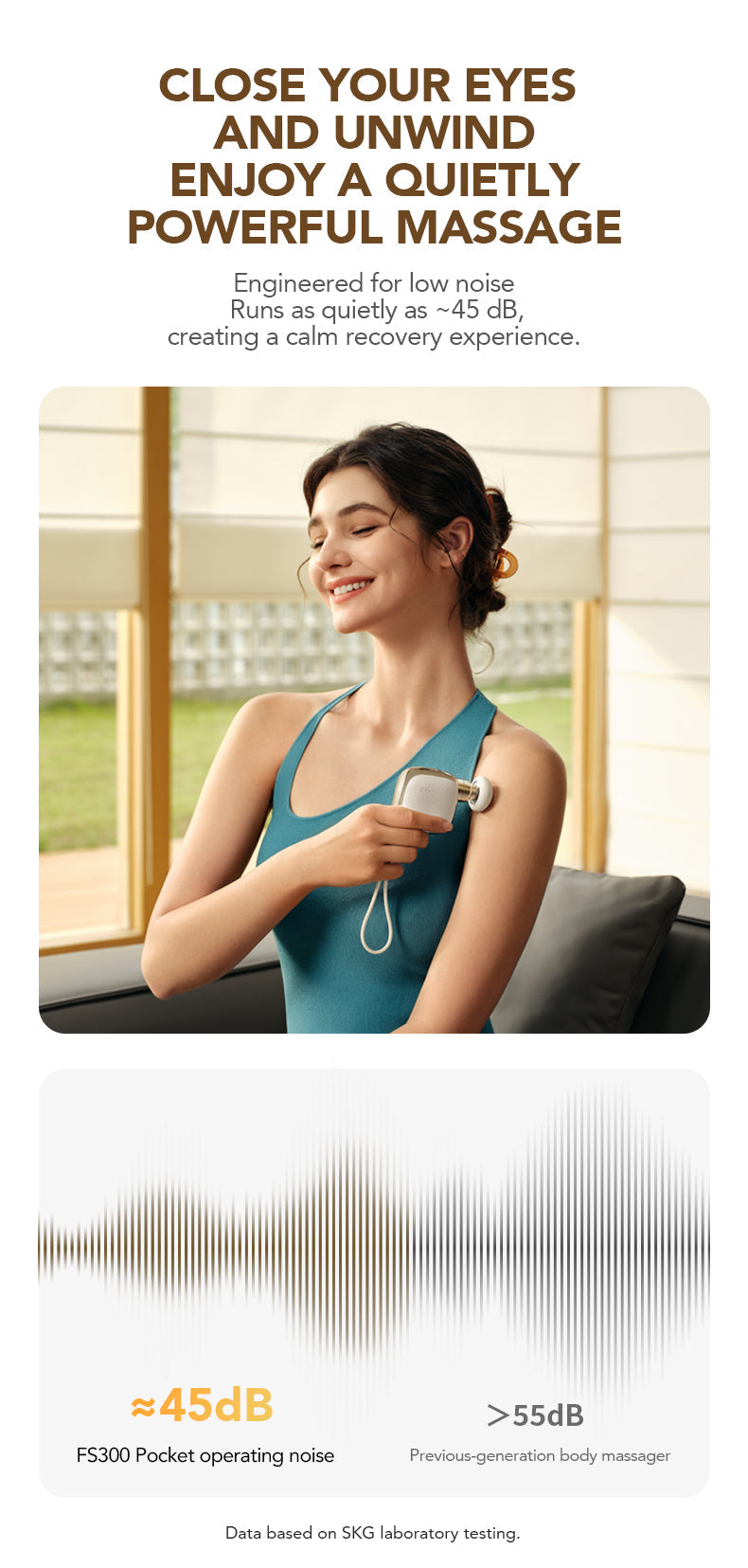 SKG Body Massager FS300 Pocket