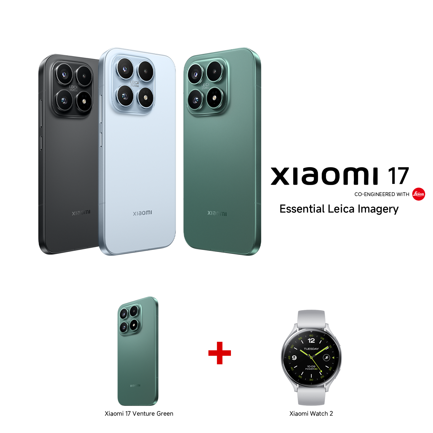 Xiaomi 17 12GB RAM 512GB ROM+ Watch 2 Bundle