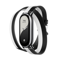 Xiaomi Smart Band 8 Double wrap Black and White