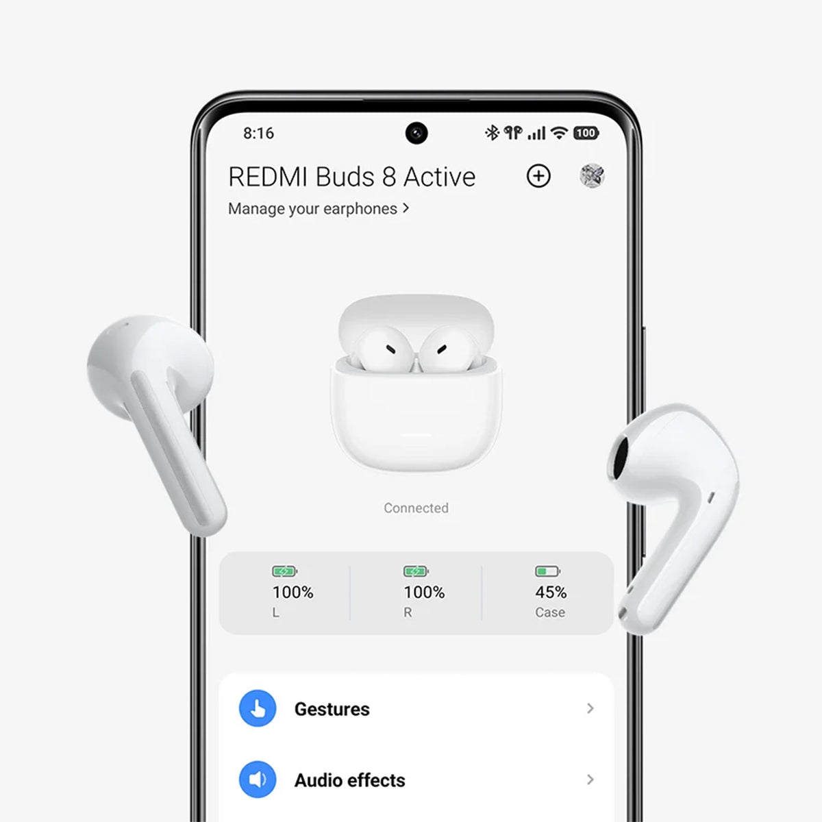 REDMI Buds 8 Active Multiple color options available