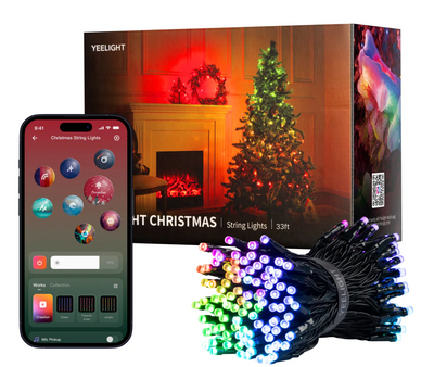 Yeelight Christmas String Lightstrip-12V-200L-10m-BLEs