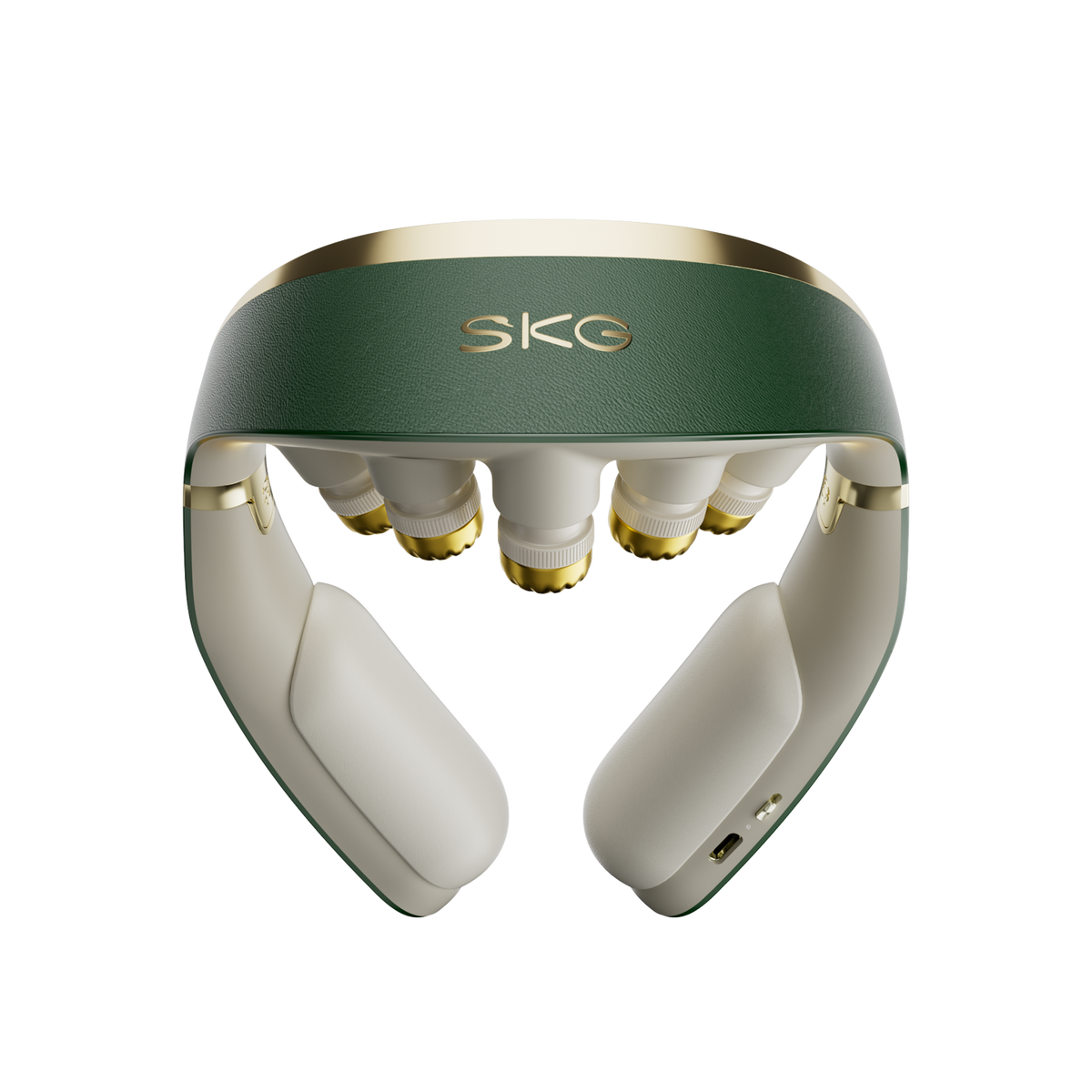 SKG Neck Massager G7 Pro_Fold Green