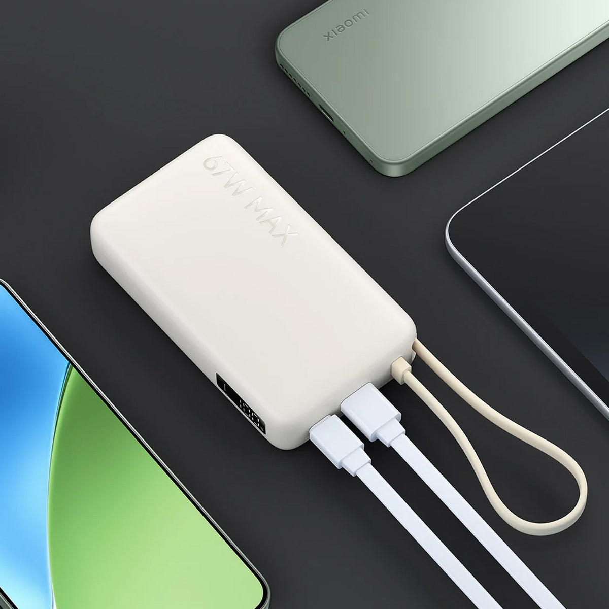 Xiaomi 67W Power Bank 10000 (Integrated Cable)